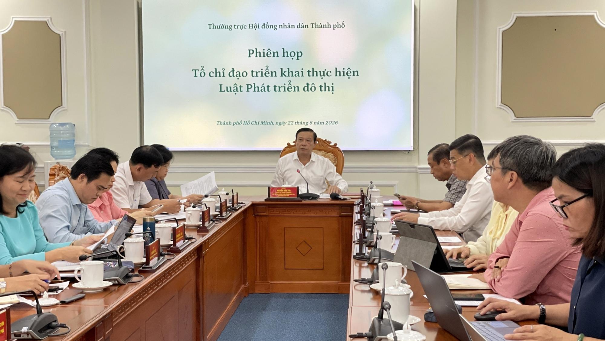 Đồng chí Nguyễn Văn Thọ: đẩy nhanh nhất tiến độ hoàn thiện Luật Phát triển đô thị, phát huy tinh thần “Cả nước vì Thành phố, Thành phố vì cả nước,”