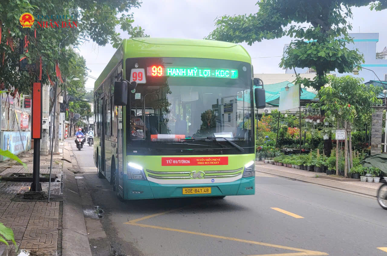 TP. Hồ Chí Minh: Từng bước số hóa, xanh hóa giao thông đô thị
