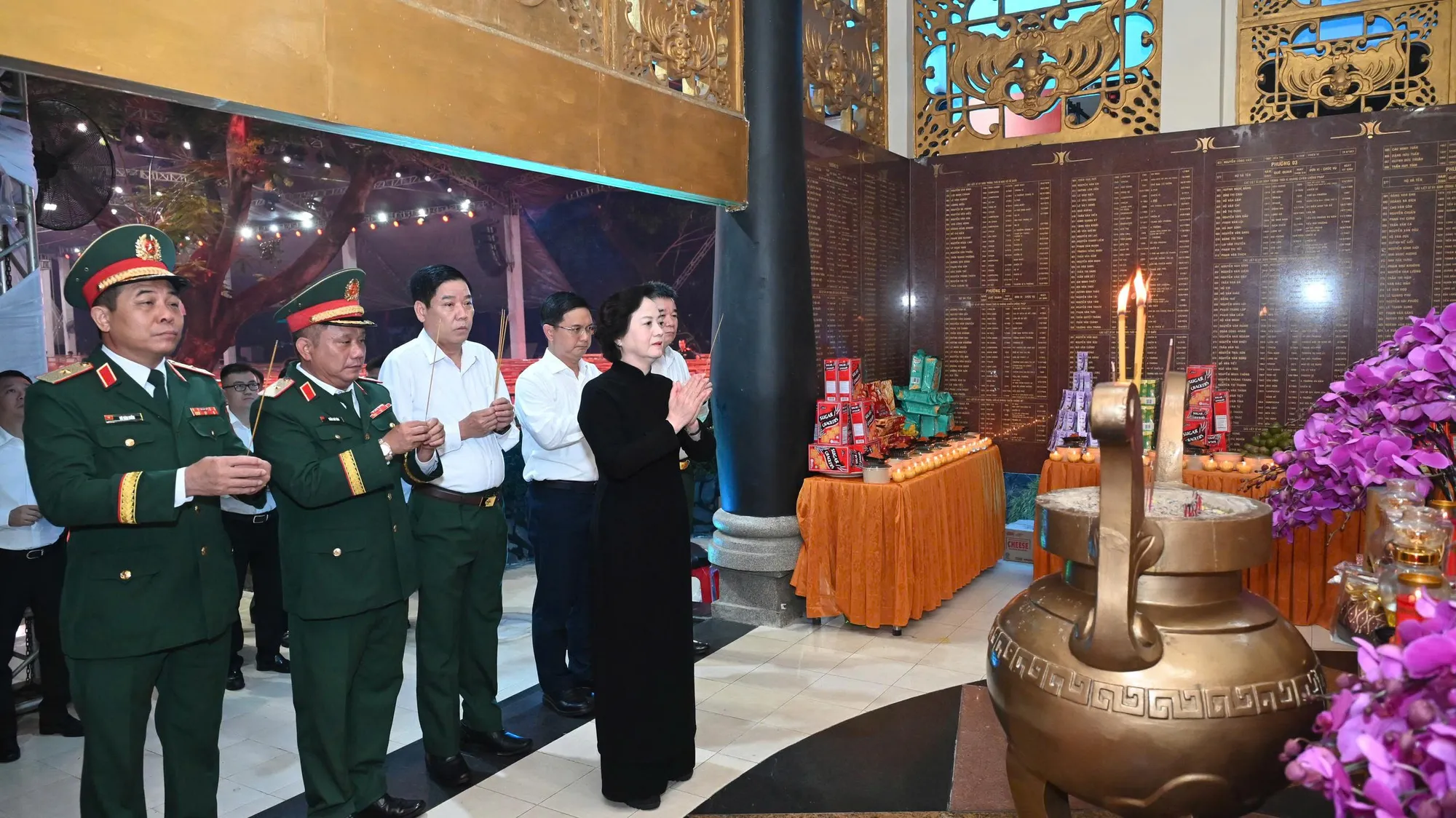 Thành kính cầu nguyện, tri ân các Anh hùng liệt sĩ