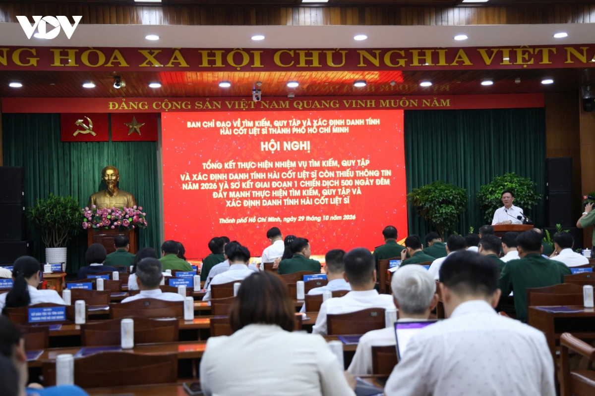 TP.HCM đẩy nhanh xác định danh tính liệt sĩ bằng công nghệ ADN
