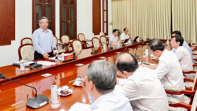 Phó Bí thư Thành ủy TPHCM Nguyễn Phước Lộc: Đảm bảo tiến độ bố trí trụ sở nhà, đất công dôi dư cho y tế, giáo dục