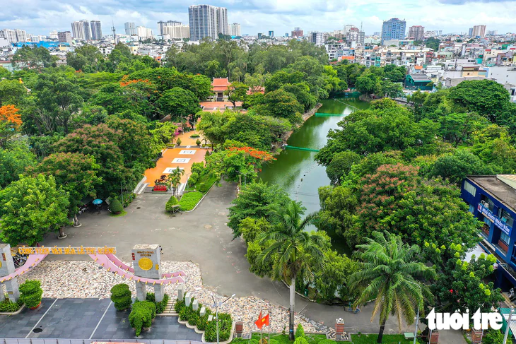TP.HCM sẽ cải tạo, chỉnh trang công viên văn hóa Lê Thị Riêng thành công viên tưởng niệm
