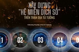XÂY DỰNG "HỆ MIỄN DỊCH SỐ" TRÊN TRẬN ĐỊA TƯ TƯỞNG