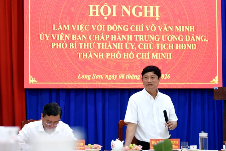 Ông Võ Văn Minh: Định hướng quy hoạch xã Long Sơn thành nơi đáng sống