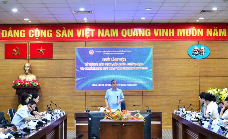 Phó bí thư Thành ủy TP.HCM Nguyễn Phước Lộc: Bảo đảm đầy đủ điều kiện cho năm học mới