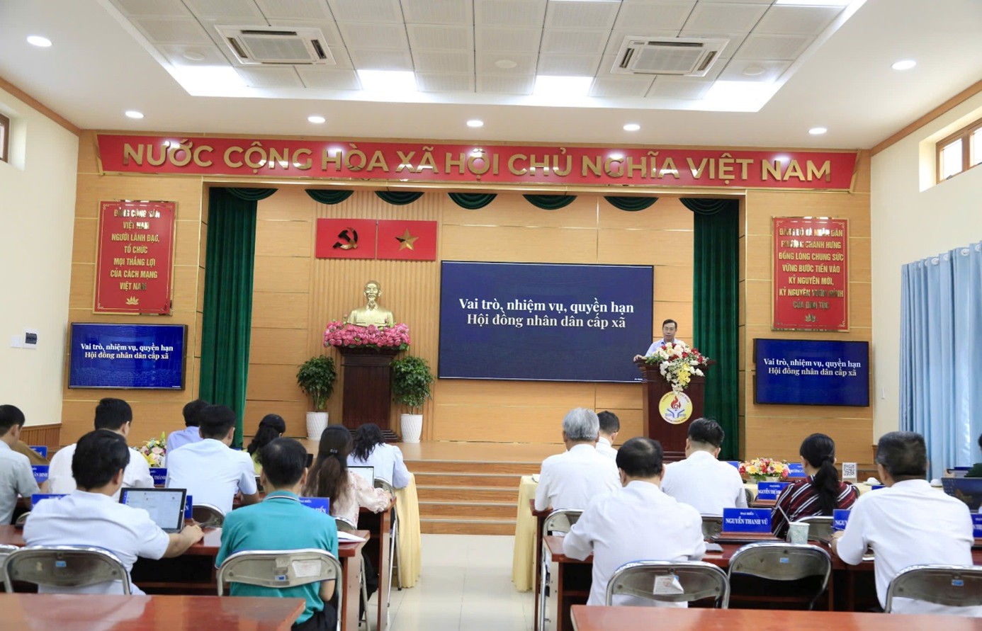 Tổ chức hội nghị tập huấn nghiệp vụ cho đại biểu Hội đồng nhân dân phường khóa I, nhiệm kỳ 2026 – 2031