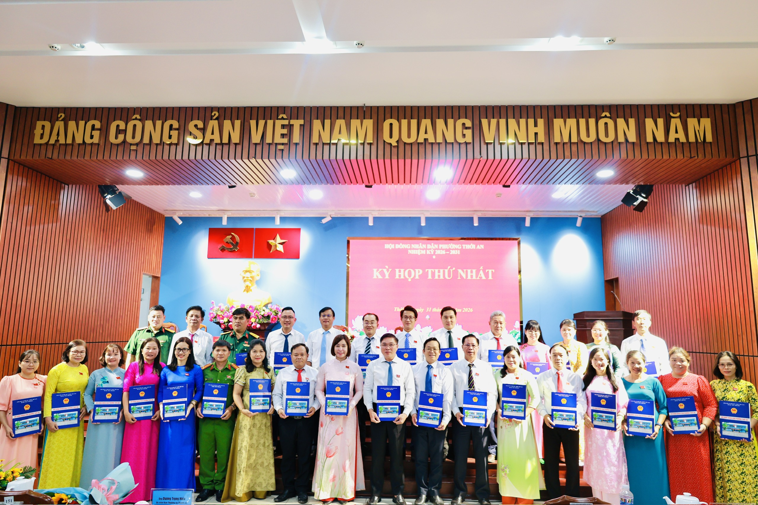 HĐND phường Thới An tổ chức thành công Kỳ họp thứ nhất khóa I, nhiệm kỳ 2026 – 2031