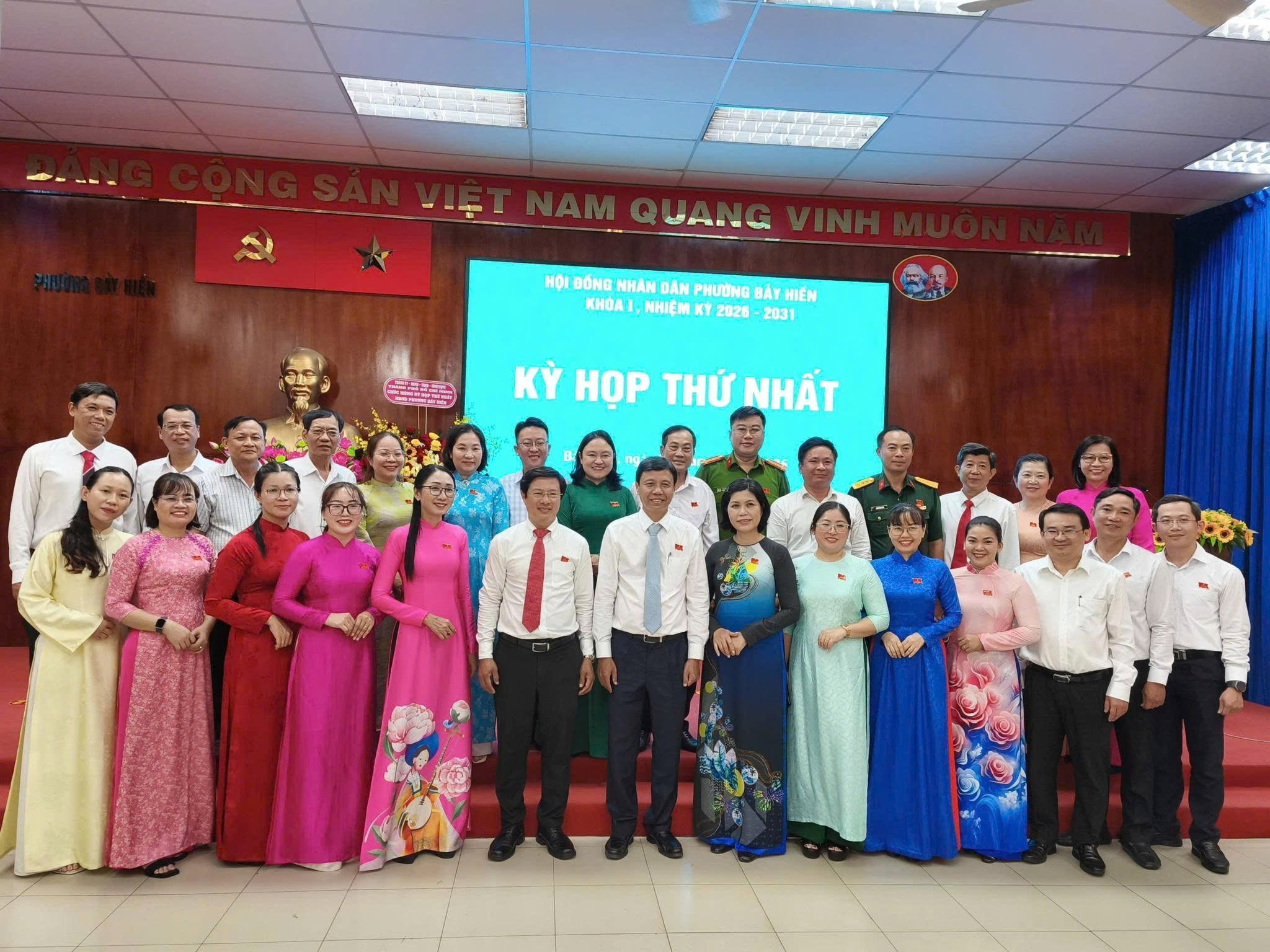 HỘI ĐỒNG NHÂN DÂN PHƯỜNG BẢY HIỀN KHÓA I, NHIỆM KỲ 2026 – 2031 TỔ CHỨC KỲ HỌP THỨ I