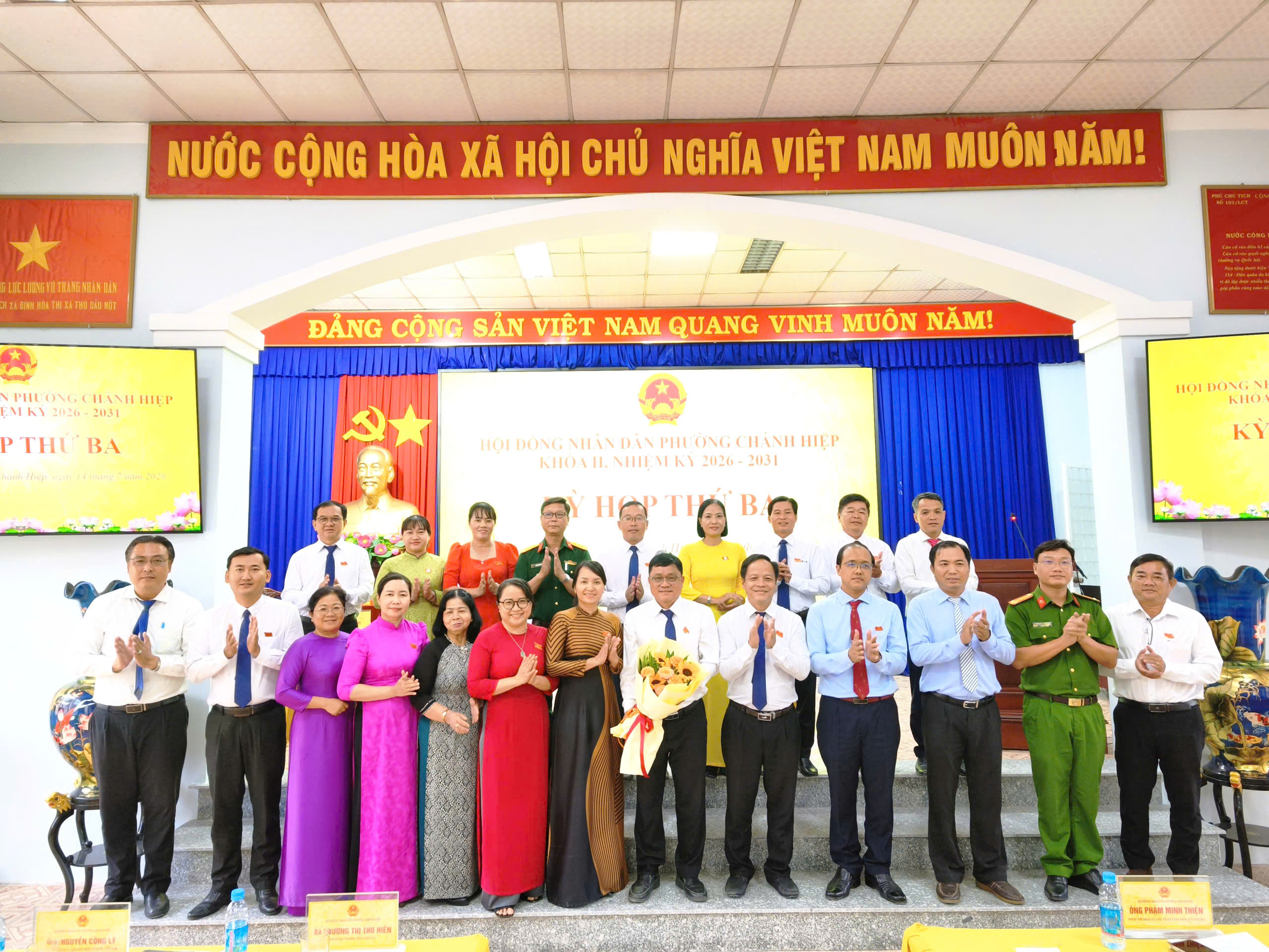HĐND phường Chánh Hiệp thông qua nhiều nghị quyết quan trọng, bầu bổ sung Phó Chủ tịch UBND phường