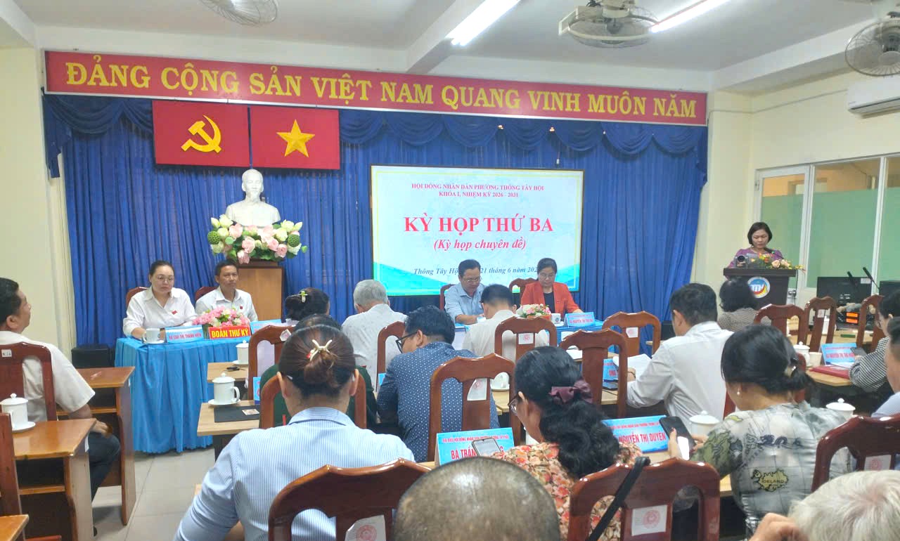 PHƯỜNG THÔNG TÂY HỘI THÔNG QUA ĐỀ ÁN SẮP XẾP KHU PHỐ