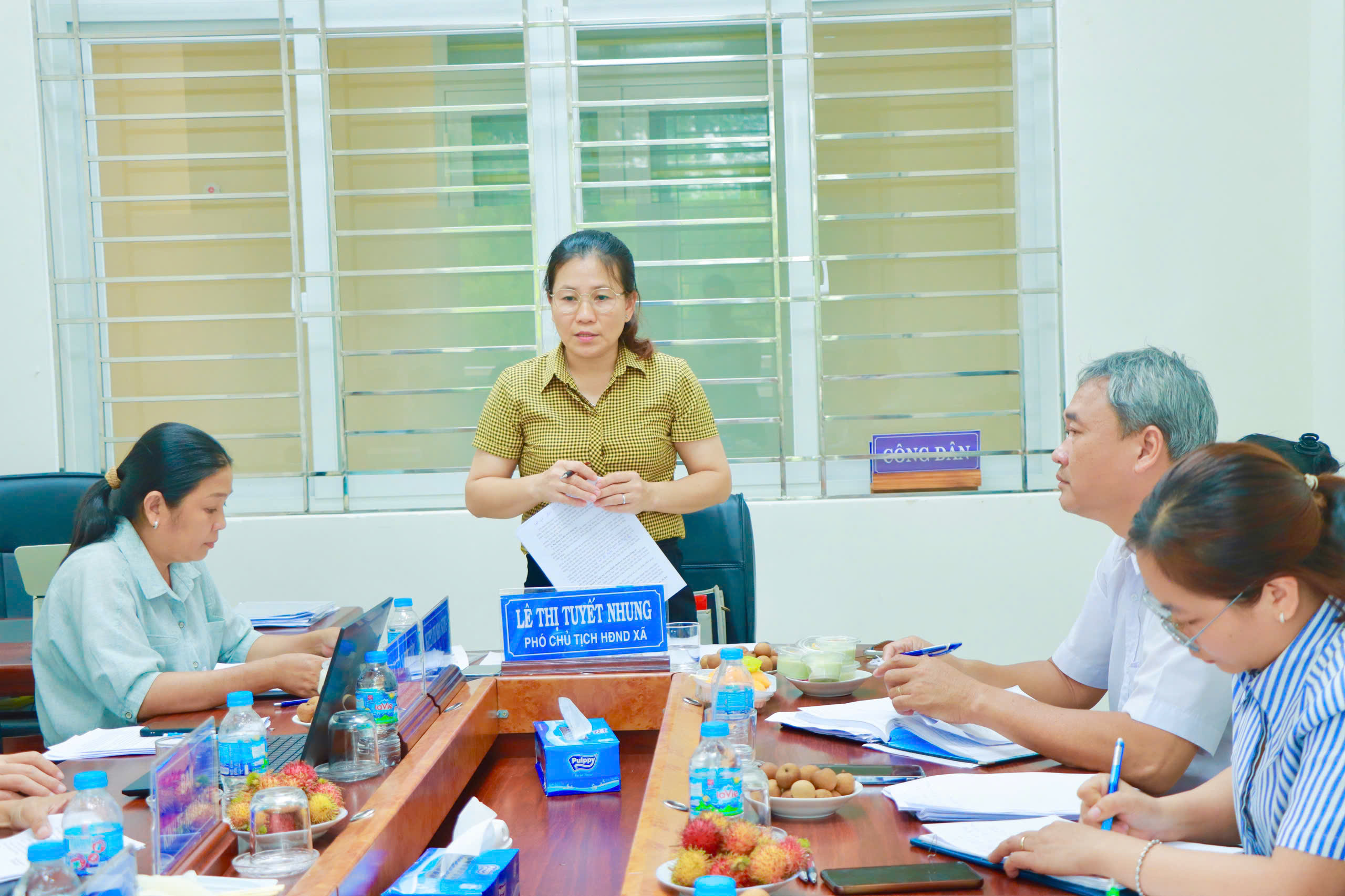 Đoàn giám sát Thường trực HĐND xã Đất Đỏ: Đẩy mạnh cải cách hành chính và chuyển đổi số gắn với Nghị quyết 57-NQ/TW