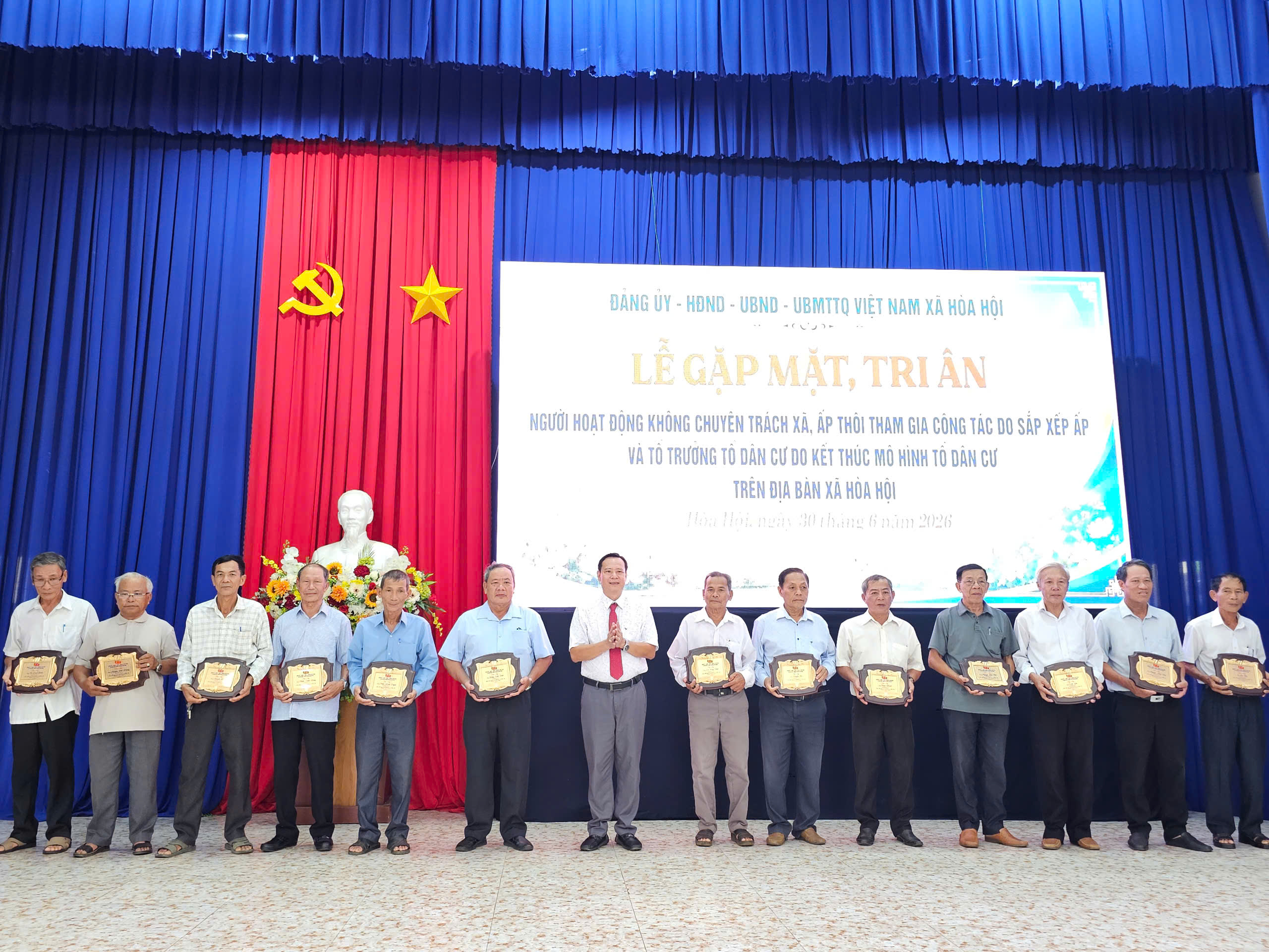 XÃ HÒA HỘI: TRI ÂN NHỮNG NGƯỜI THẦM LẶNG CỐNG HIẾN