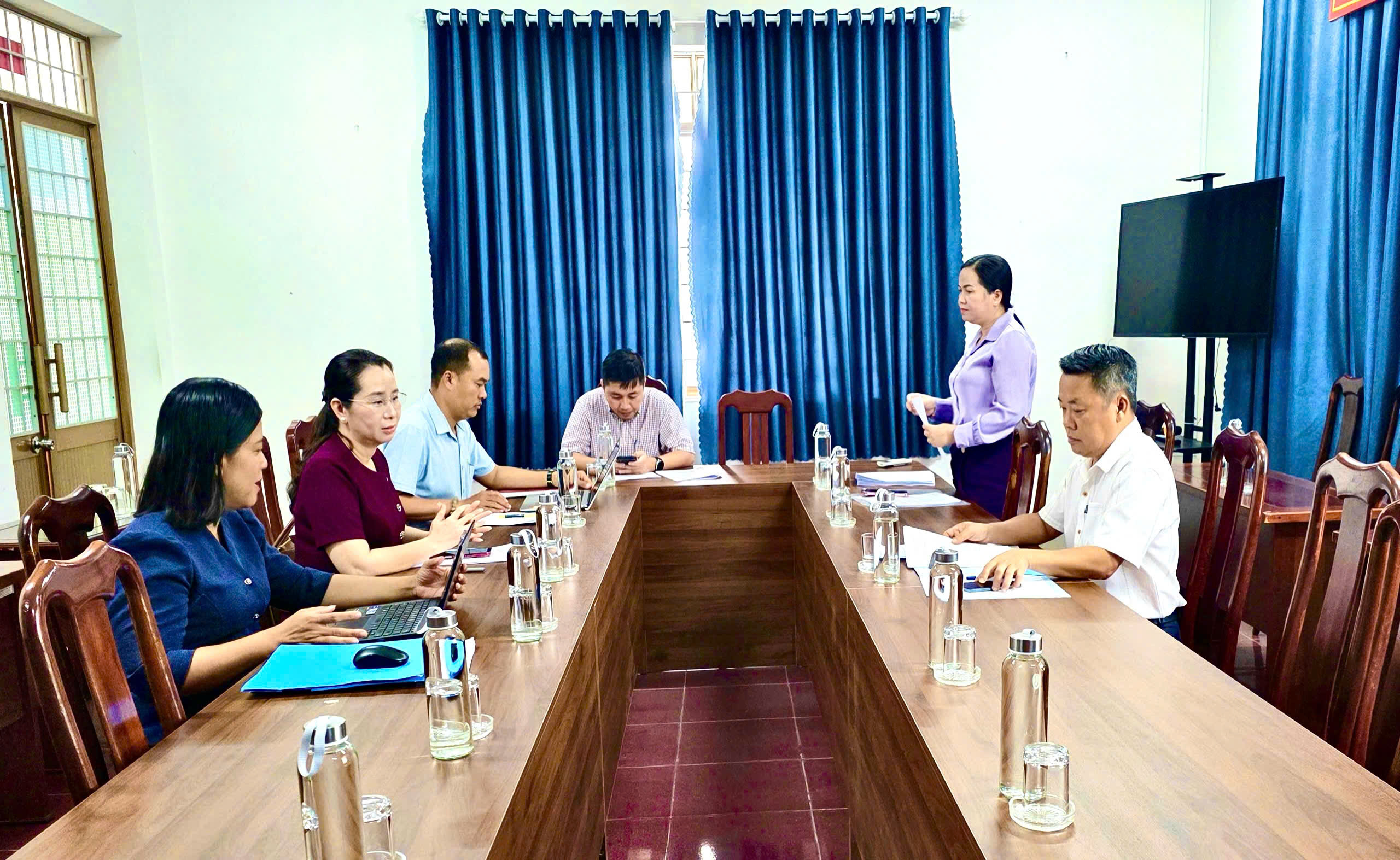 CÔNG TÁC THẨM TRA CÁC VĂN BẢN TRÌNH TẠI KỲ HỌP THỨ TƯ (KỲ HỌP CHUYÊN ĐỀ) HĐND XÃ LONG HẢI KHÓA II, NHIỆM KỲ 2026-2031 CỦA BAN VĂN HOÁ - XÃ HỘI HĐND XÃ