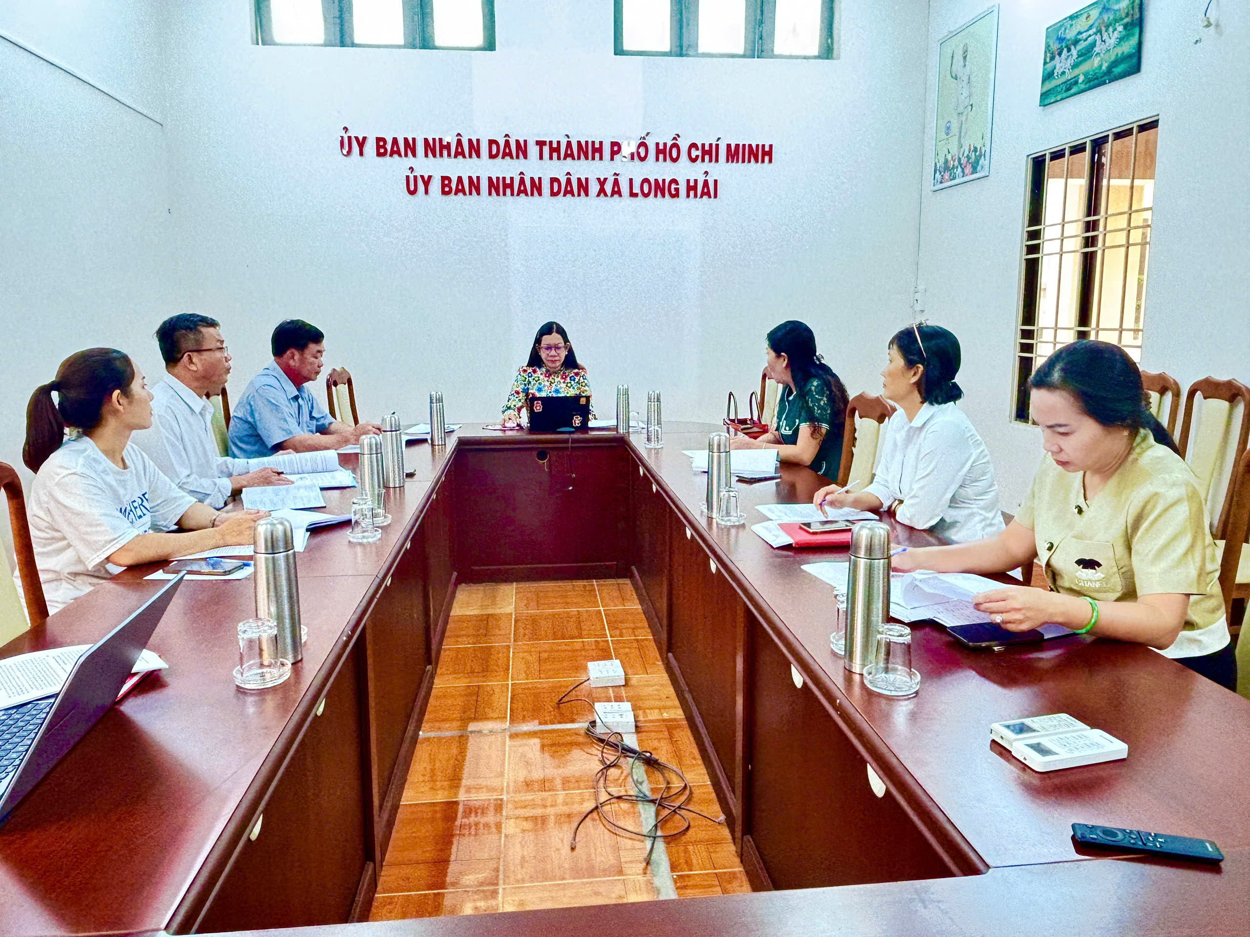 HĐND XÃ LONG HẢI GIÁM SÁT VIỆC THỰC HIỆN DỰ TOÁN THU – CHI NGÂN SÁCH NHÀ NƯỚC NĂM 2025
