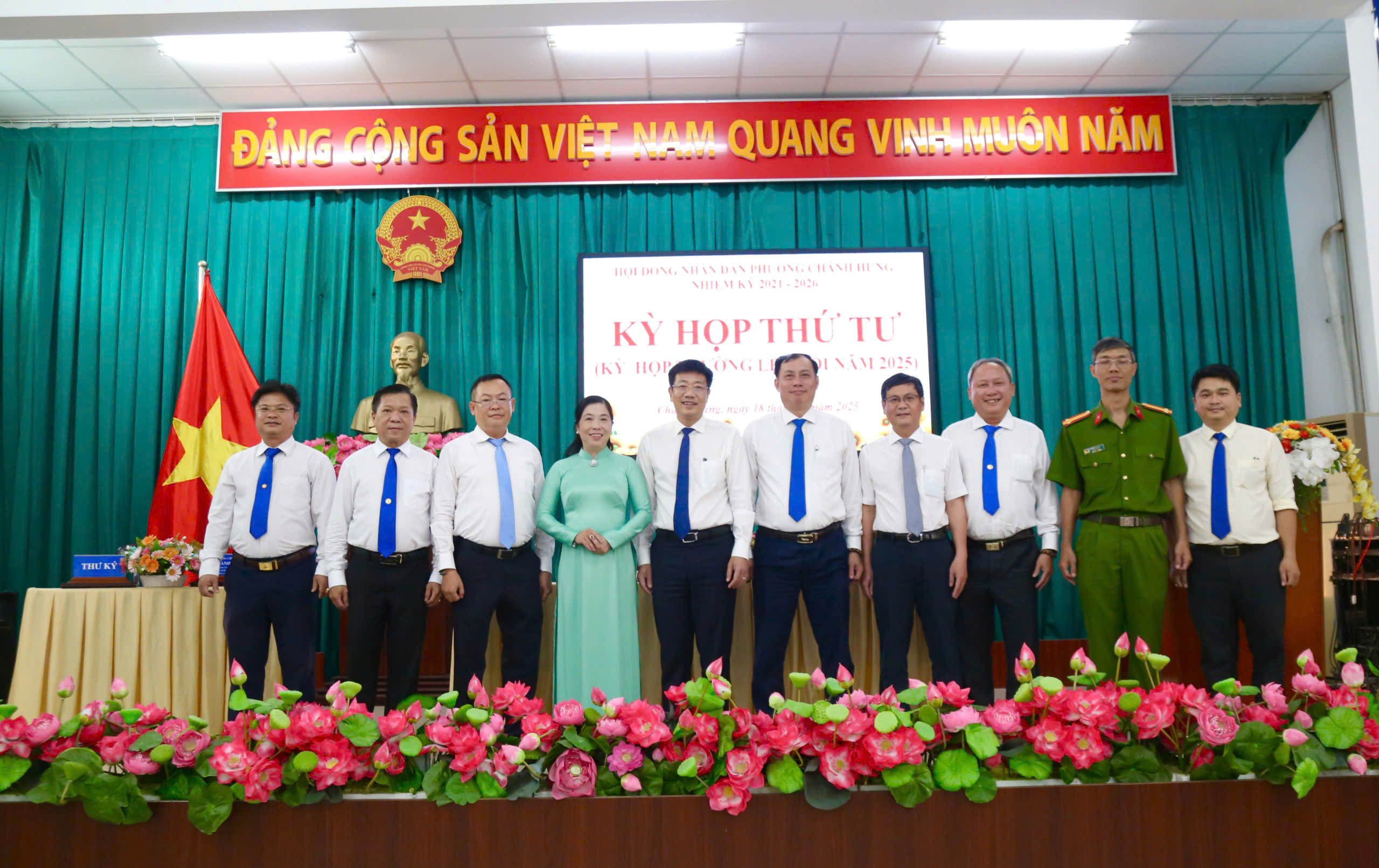 Hội đồng nhân dân phường Chánh Hưng tổ chức Kỳ họp thứ 4, thống nhất nhiều nội dung quan trọng