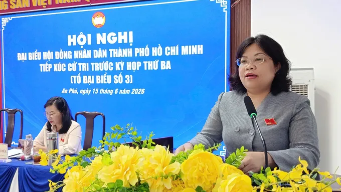 Cử tri An Phú kiến nghị chống ngập, giảm ùn tắc giao thông