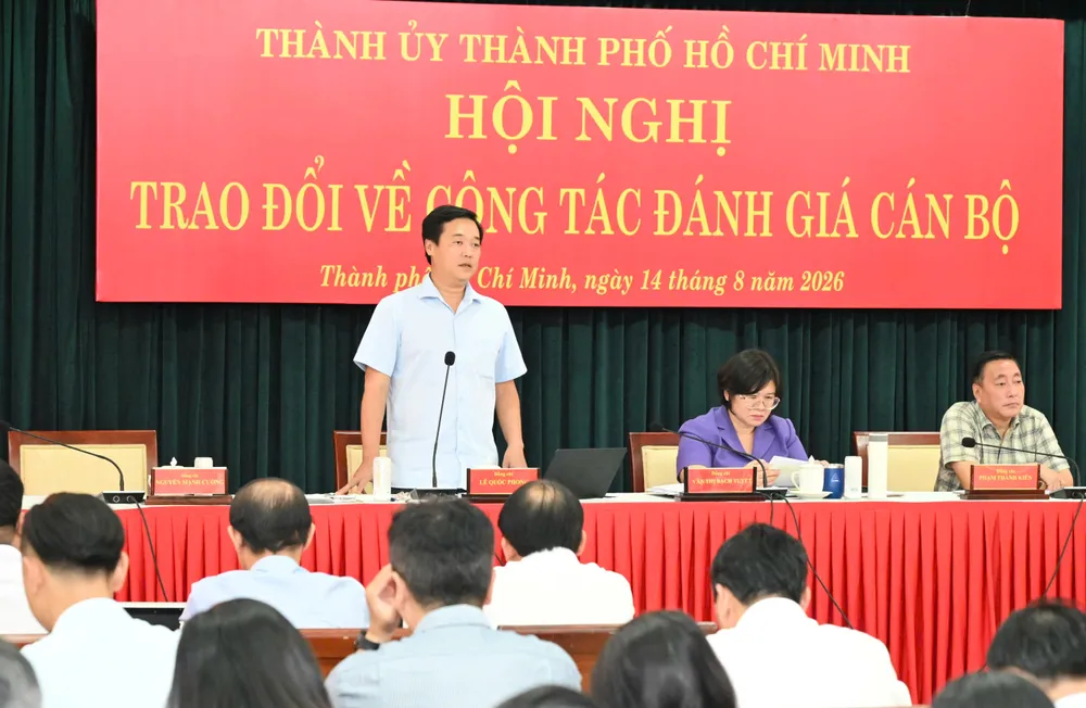 Từ quý 3-2026, TPHCM đánh giá cán bộ theo KPI