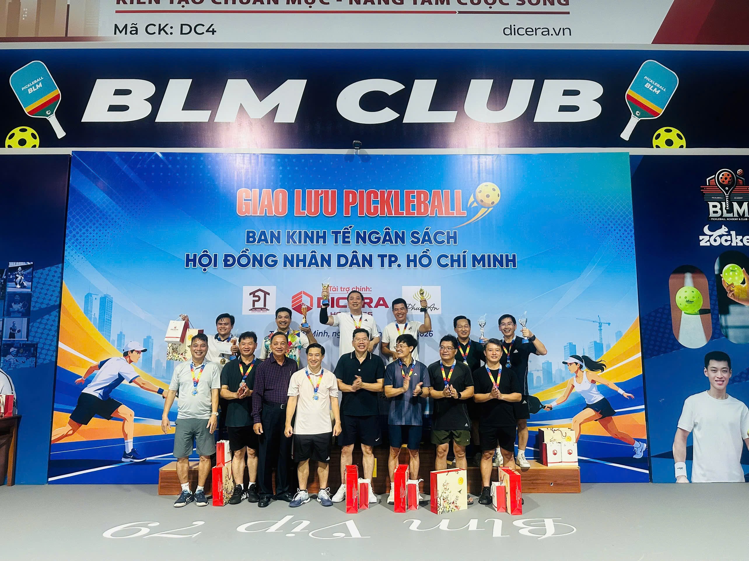 Ban Kinh tế - Ngân sách HĐND Thành phố  tổ chức Giải Pickleball năm 2026