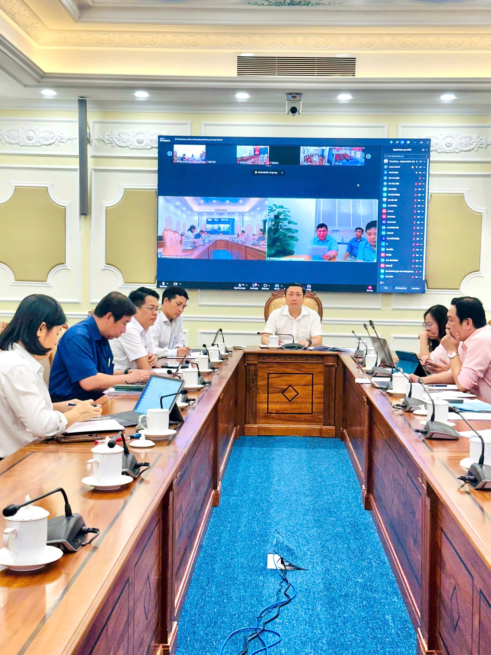 Đoàn giám sát của Thường trực Hội đồng nhân dân Thành phố giám sát công tác sắp xếp, bố trí, xử lý tài sản công đối với các xã, phường, đặc khu