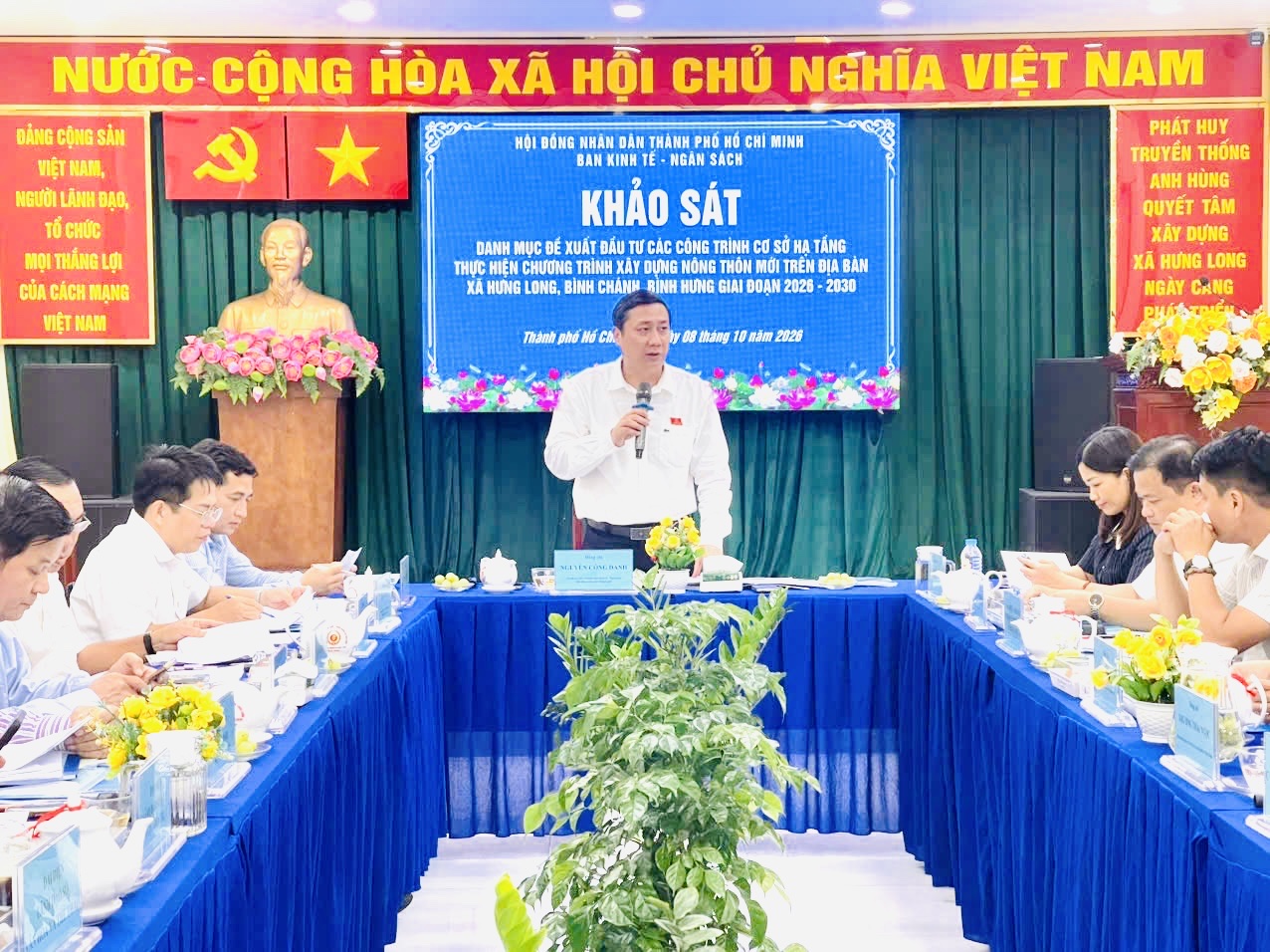 Ban Kinh tế - Ngân sách HĐND TP. Hồ Chí Minh: Đầu tư nông thôn mới  phải đúng nhu cầu, tạo chuyển biến thực chất