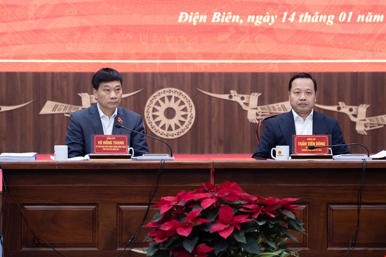 Phó Chủ tịch Quốc hội Vũ Hồng Thanh: Chuẩn bị kỹ lưỡng các mốc tiến độ để cuộc bầu cử tại Điện Biên thực sự là ngày hội toàn dân 