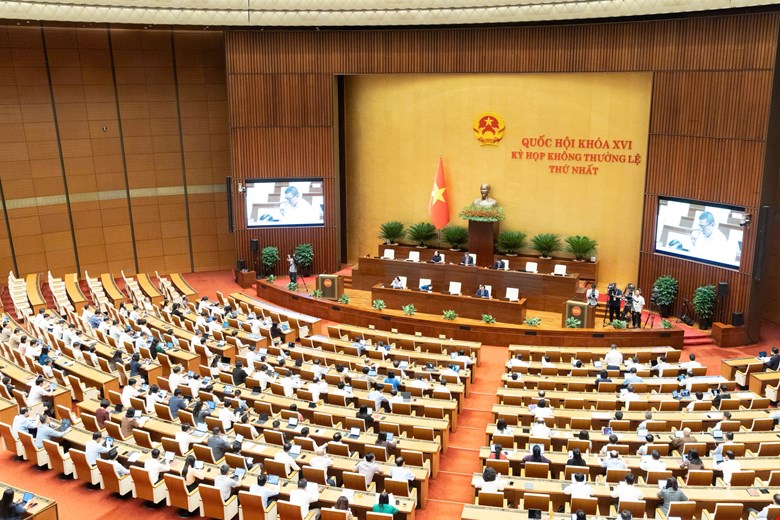 Thông cáo báo chí số 02, Kỳ họp không thường lệ thứ Nhất, Quốc hội Khóa XVI