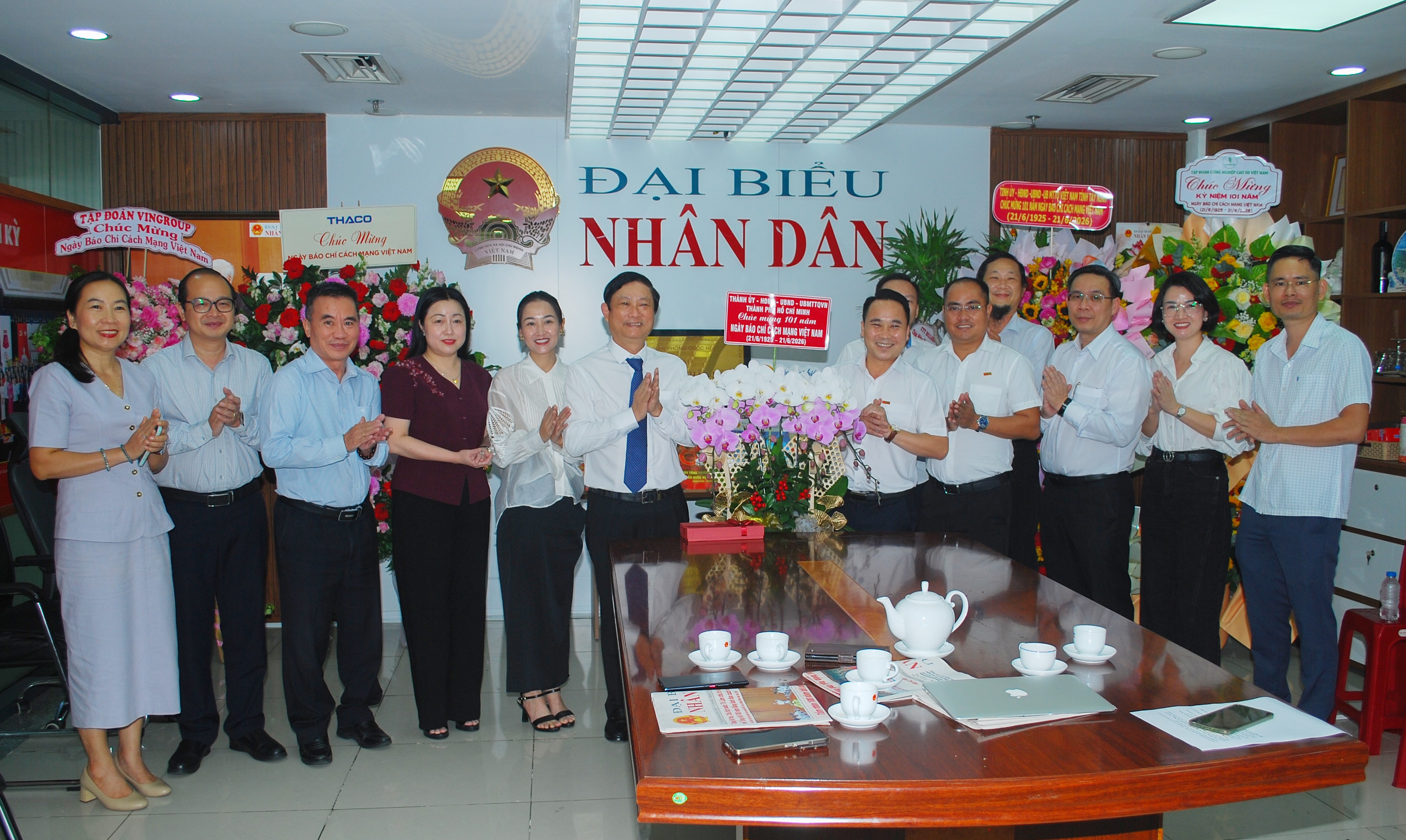 Chủ tịch HĐND TP. Hồ Chí Minh chúc mừng Báo Đại biểu Nhân dân nhân Ngày Báo chí Cách mạng Việt Nam