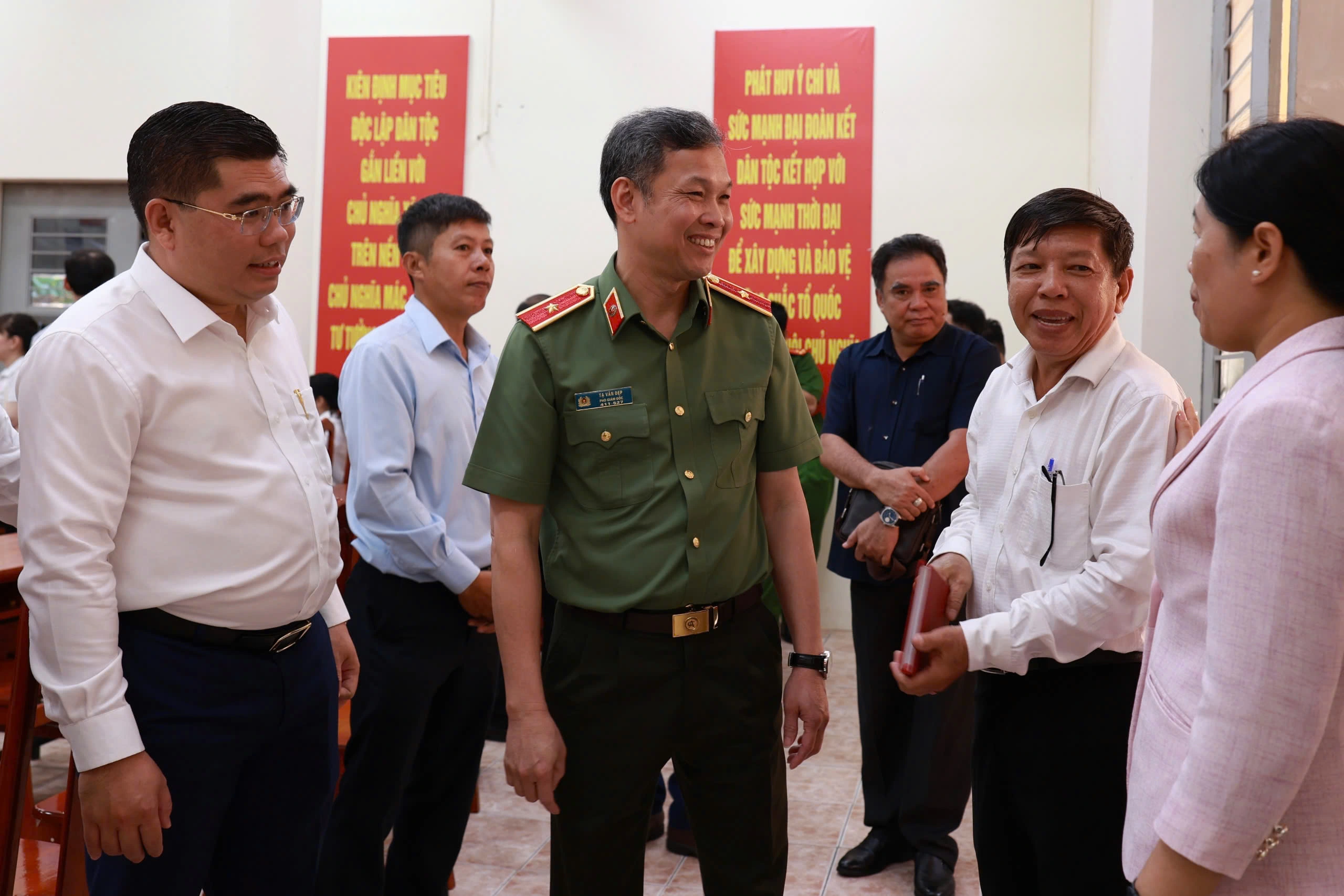 Thiếu tướng Tạ Văn Đẹp: Quyết tâm xây dựng phường Tam Bình không ma túy