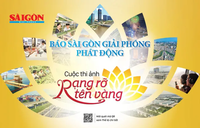 Báo Sài Gòn Giải Phóng phát động cuộc thi ảnh RẠNG RỠ TÊN VÀNG