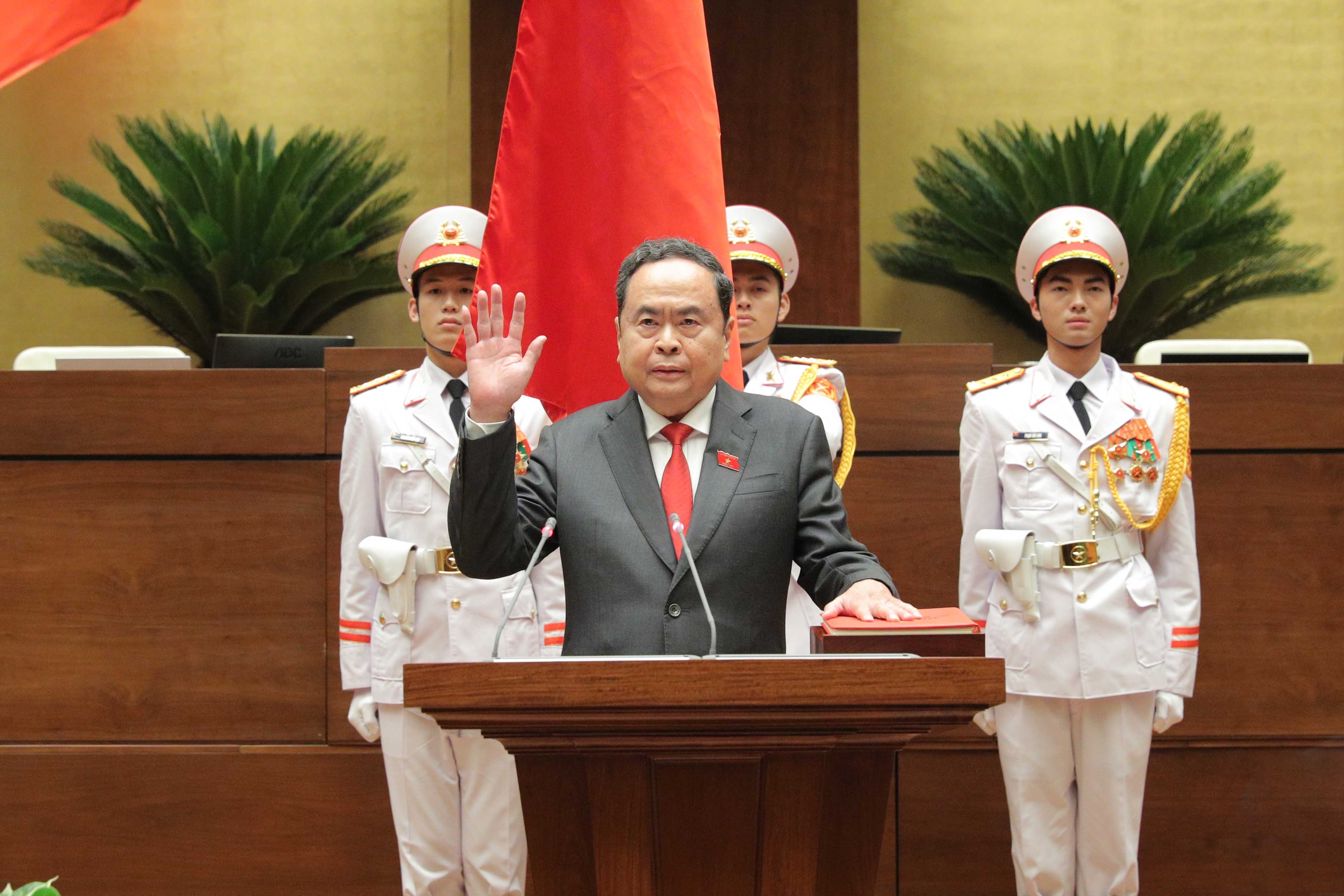 Chủ tịch Quốc hội khóa XV Trần Thanh Mẫn tiếp tục được bầu giữ chức Chủ tịch Quốc hội khóa XVI