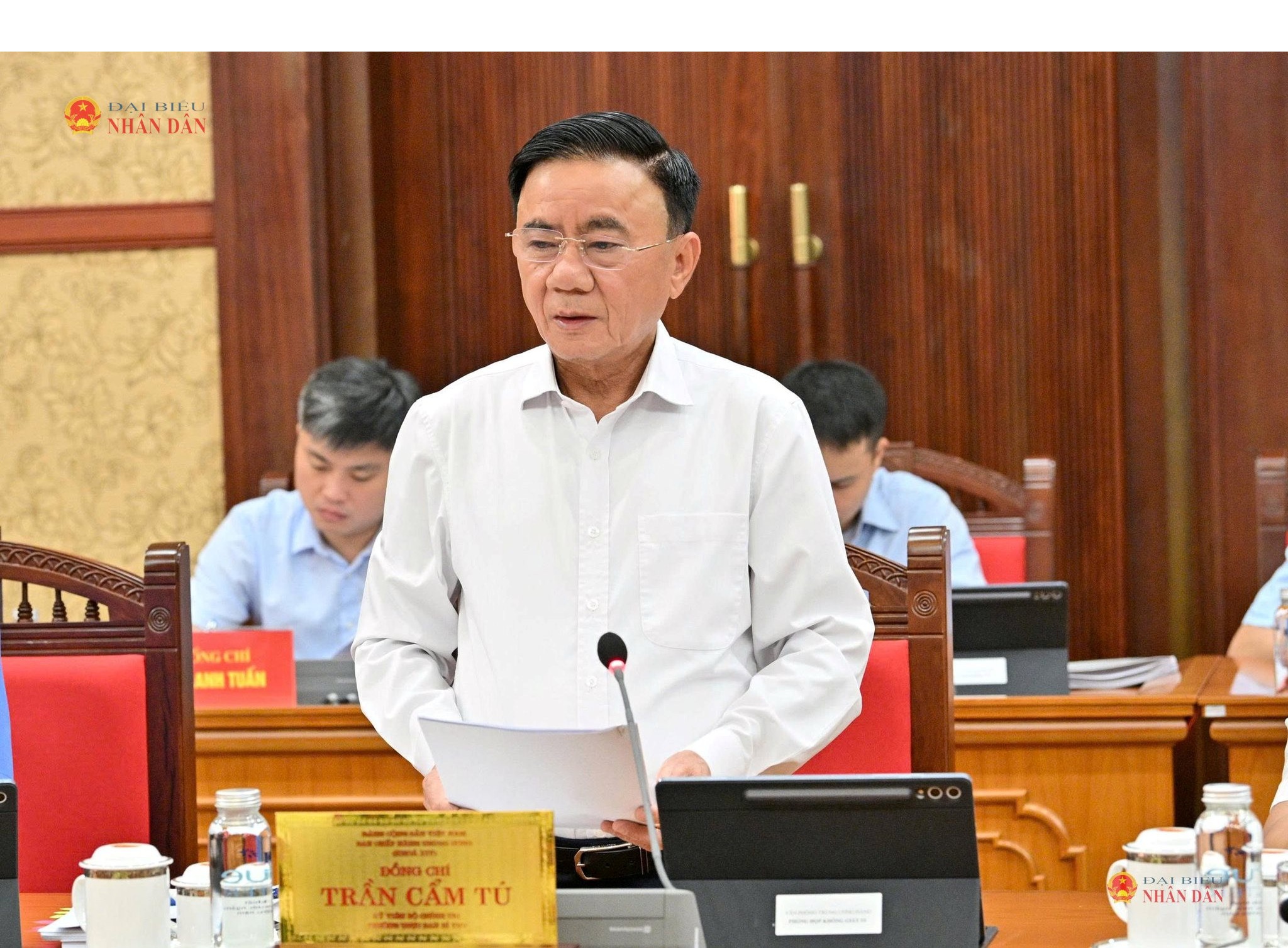 Thường trực Ban Bí thư Trần Cẩm Tú chủ trì Hội nghị sơ kết công tác chuyển đổi số trong các cơ quan Đảng