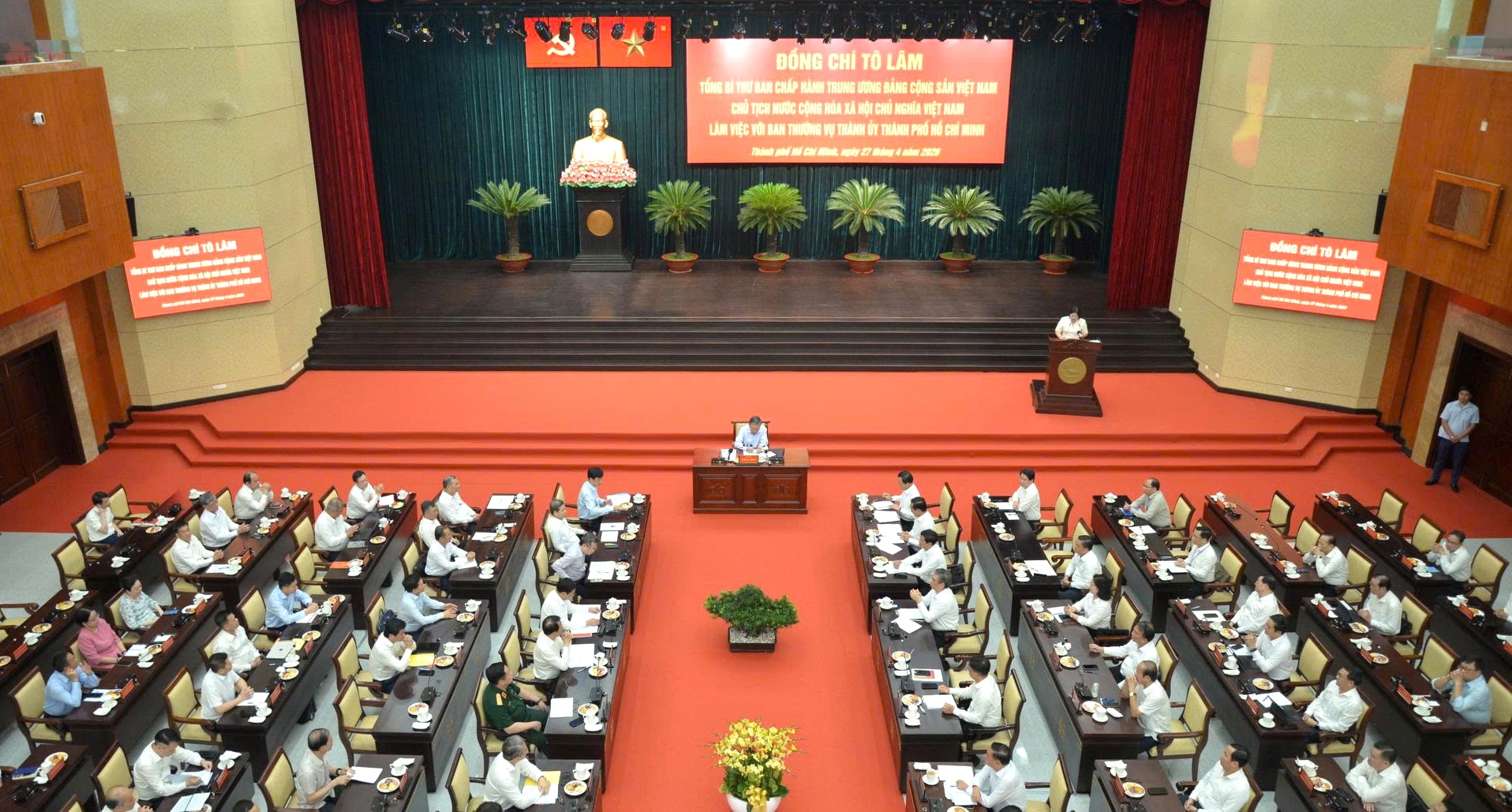 Làm việc với Tổng Bí thư, Chủ tịch nước Tô Lâm, TPHCM kiến nghị 2 nội dung quan trọng