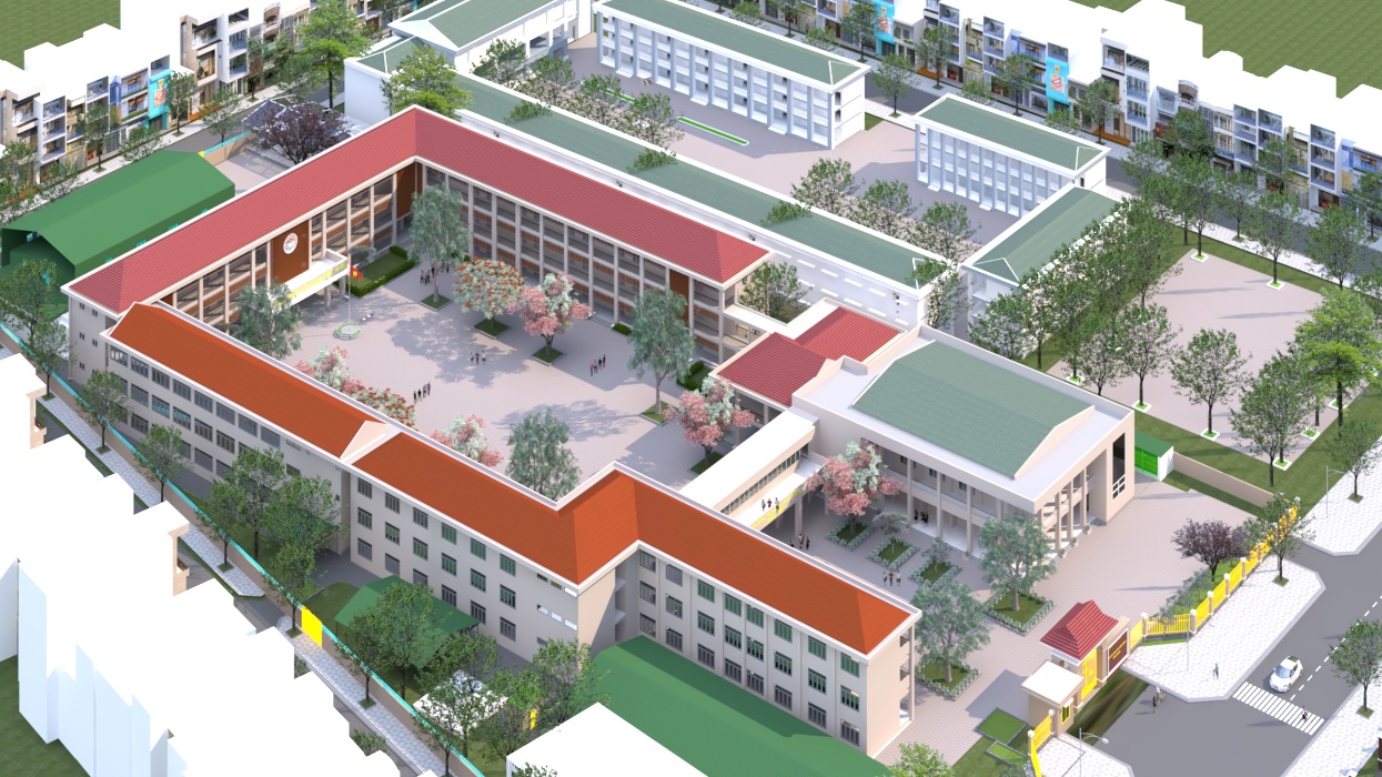 KHỞI CÔNG DỰ ÁN CẢI TẠO, SỬA CHỮA TRƯỜNG THPT CHÂU THÀNH, THÀNH PHỐ BÀ RỊA