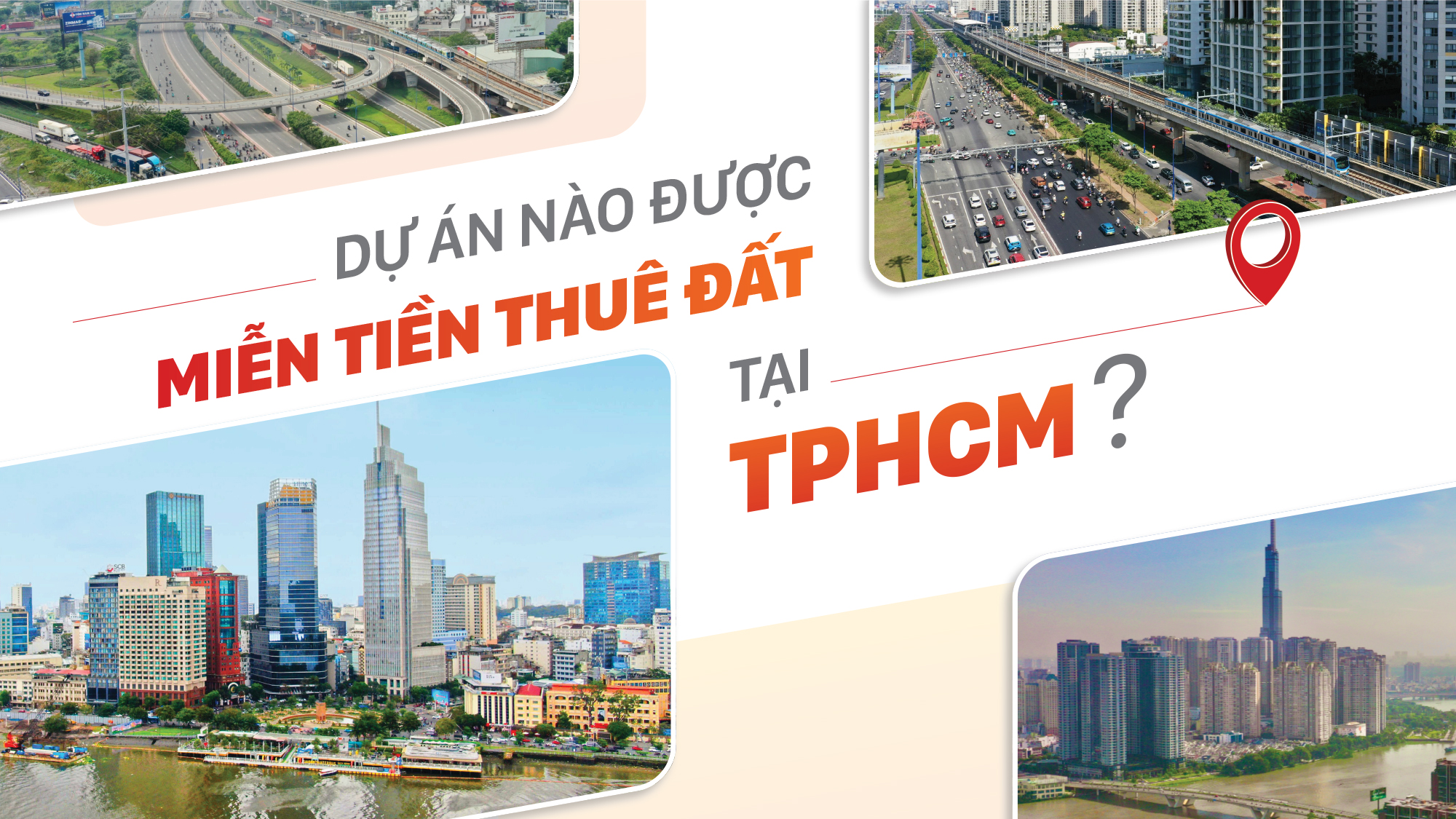 Dự án nào được miễn tiền thuê đất tại TPHCM?