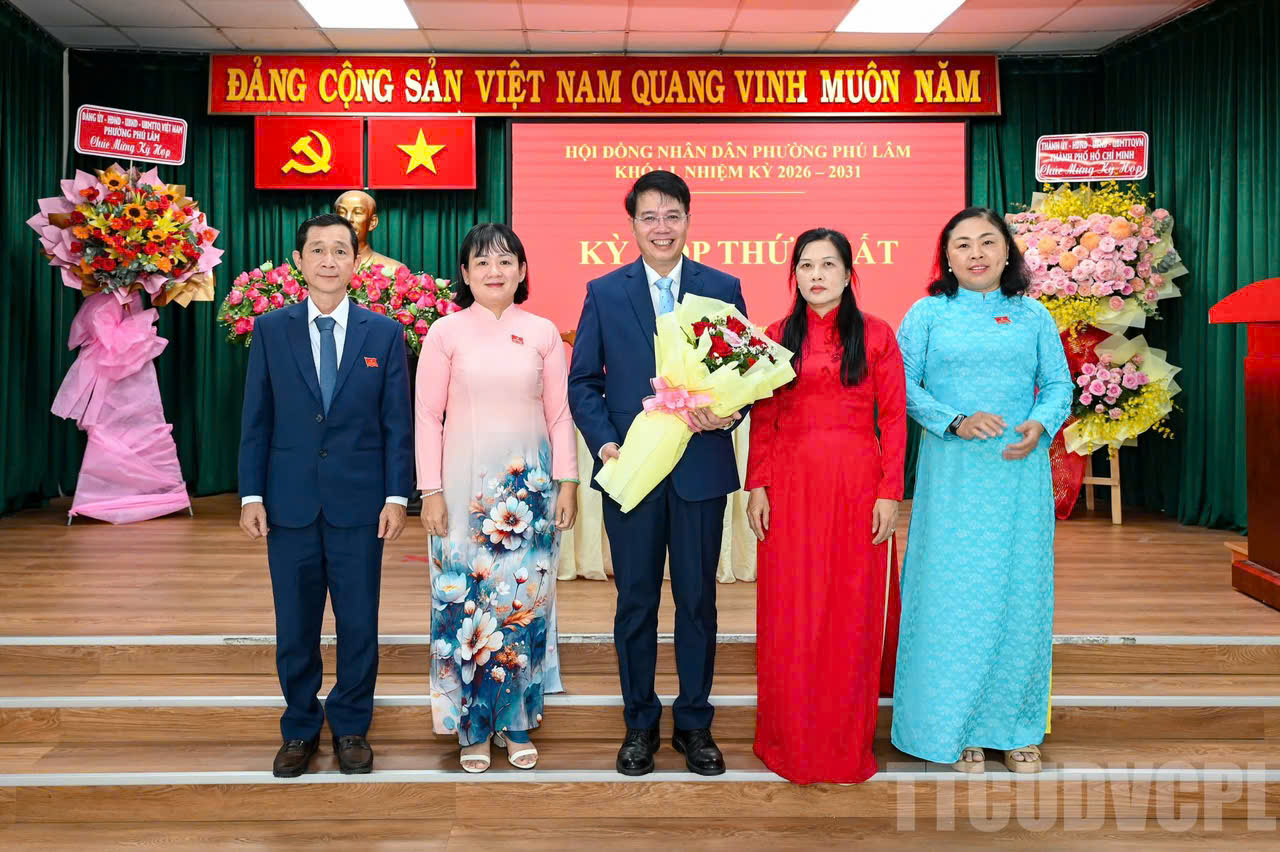 KỲ HỌP ĐẦU TIÊN PHƯỜNG PHÚ LÂM: HOÀN TẤT BẦU NHÂN SỰ CHỦ CHỐT NHIỆM KỲ MỚI