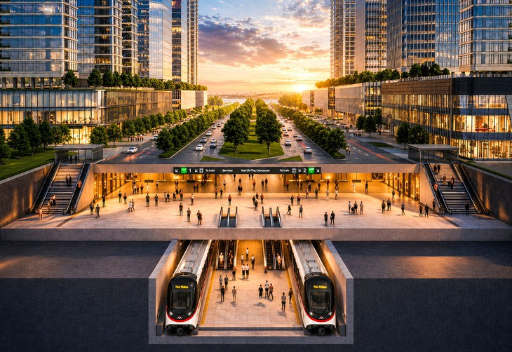 1.832 tỉ đồng bồi thường giải phóng mặt bằng metro số 2 Bến Thành - Thủ Thiêm