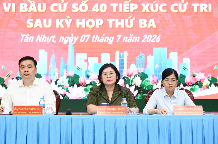 Cử tri 4 xã nêu nhiều kiến nghị về dân sinh với tổ đại biểu HĐND TP.HCM