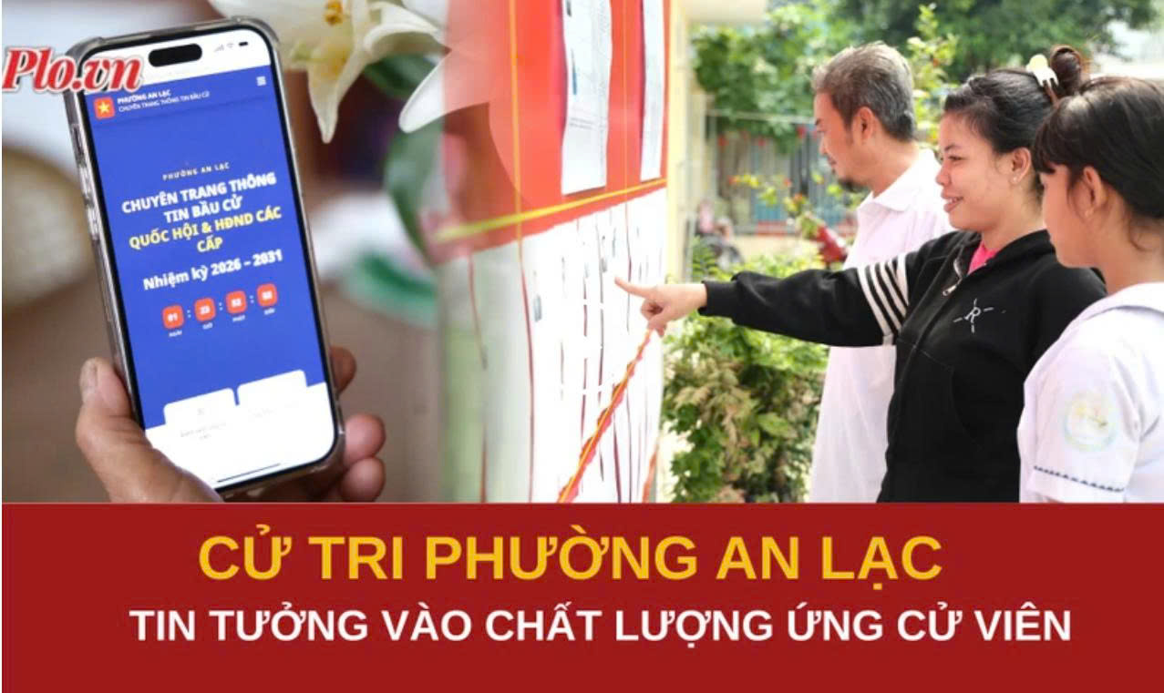 Một lần chạm là biết thông tin ứng cử viên: Cách làm mới ở phường An Lạc