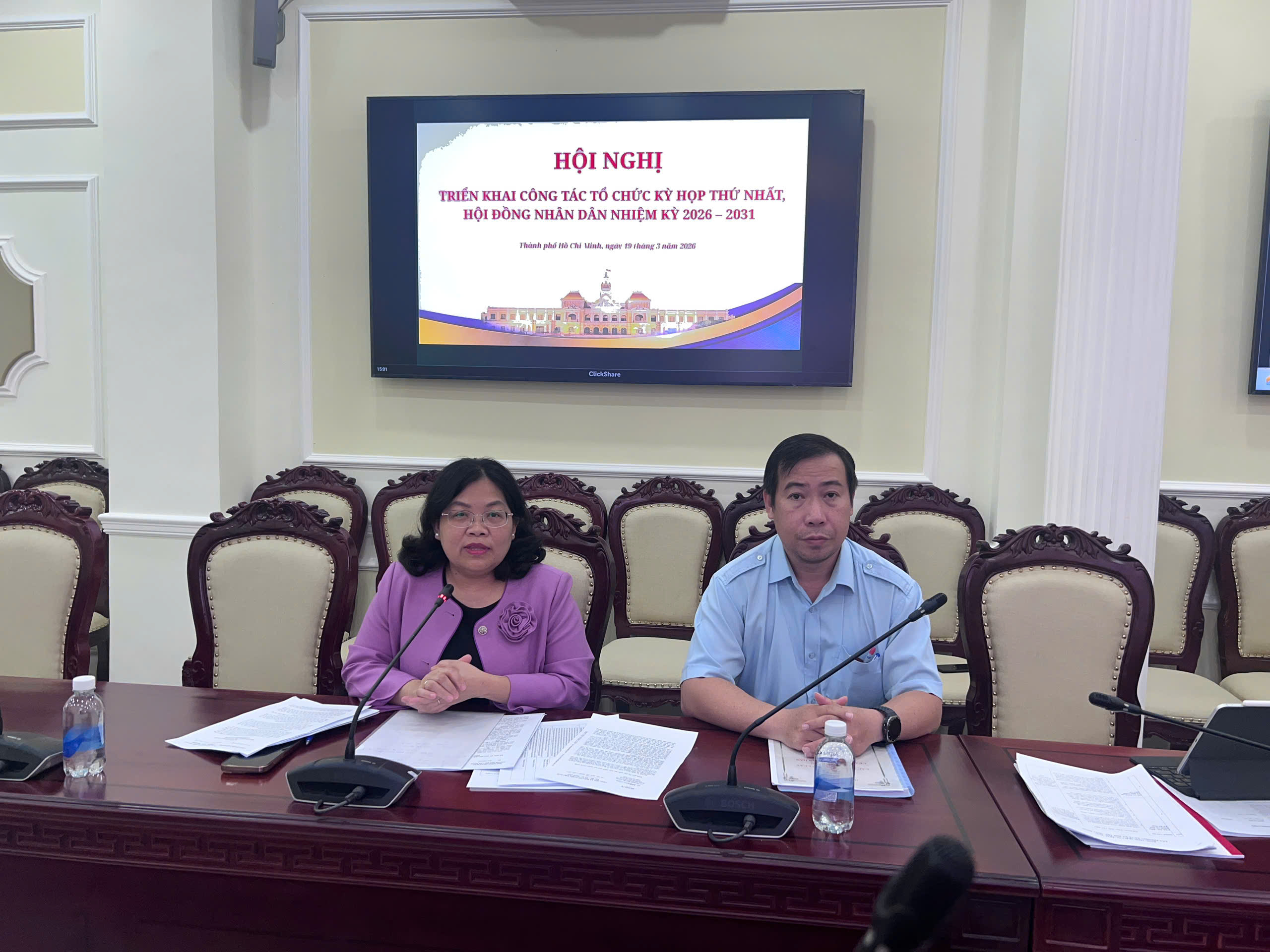 TP. HỒ CHÍ MINH: TRIỂN KHAI CHUẨN BỊ CHU ĐÁO CHO KỲ HỌP THỨ NHẤT HĐND CÁC CẤP NHIỆM KỲ 2026 – 2031