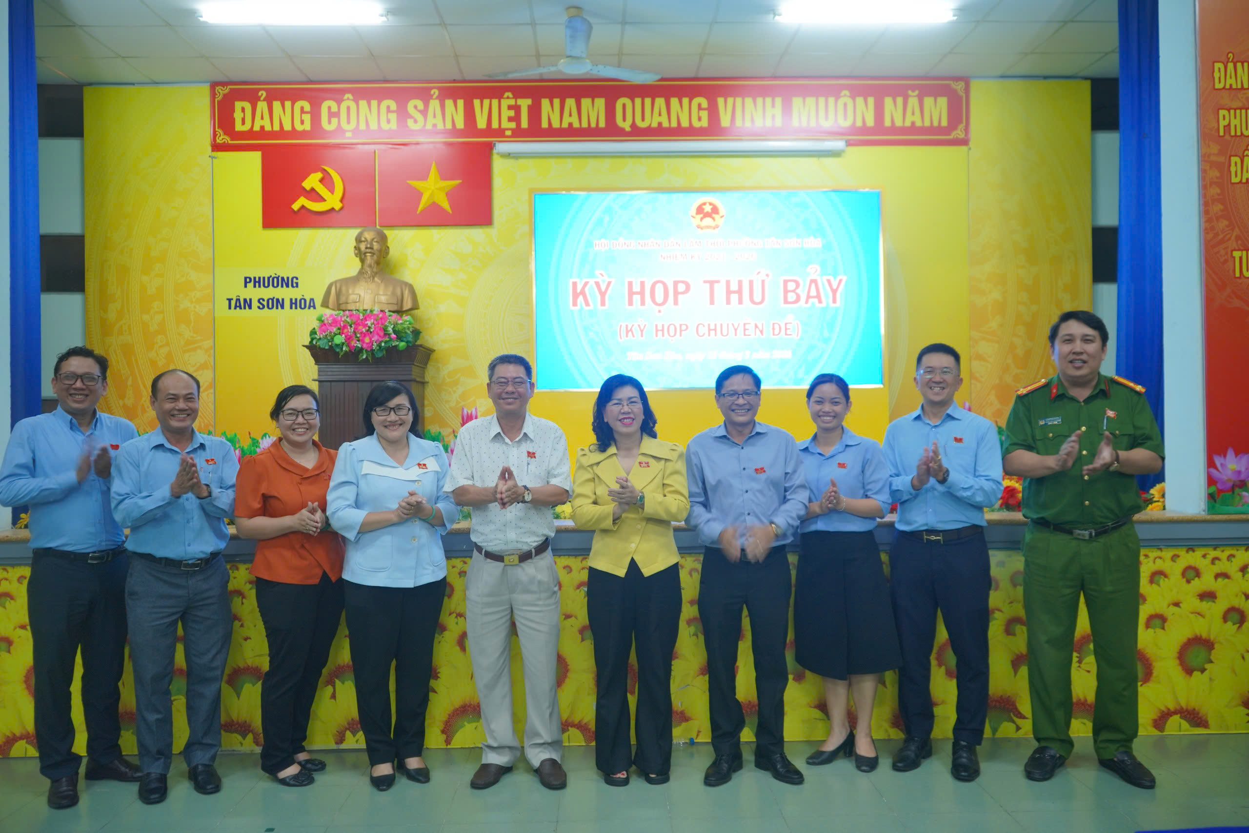 Kỳ họp thứ bảy (Kỳ họp chuyên đề) Hội đồng nhân dân lâm thời phường Tân Sơn Hòa, Nhiệm kỳ 2021 - 2026