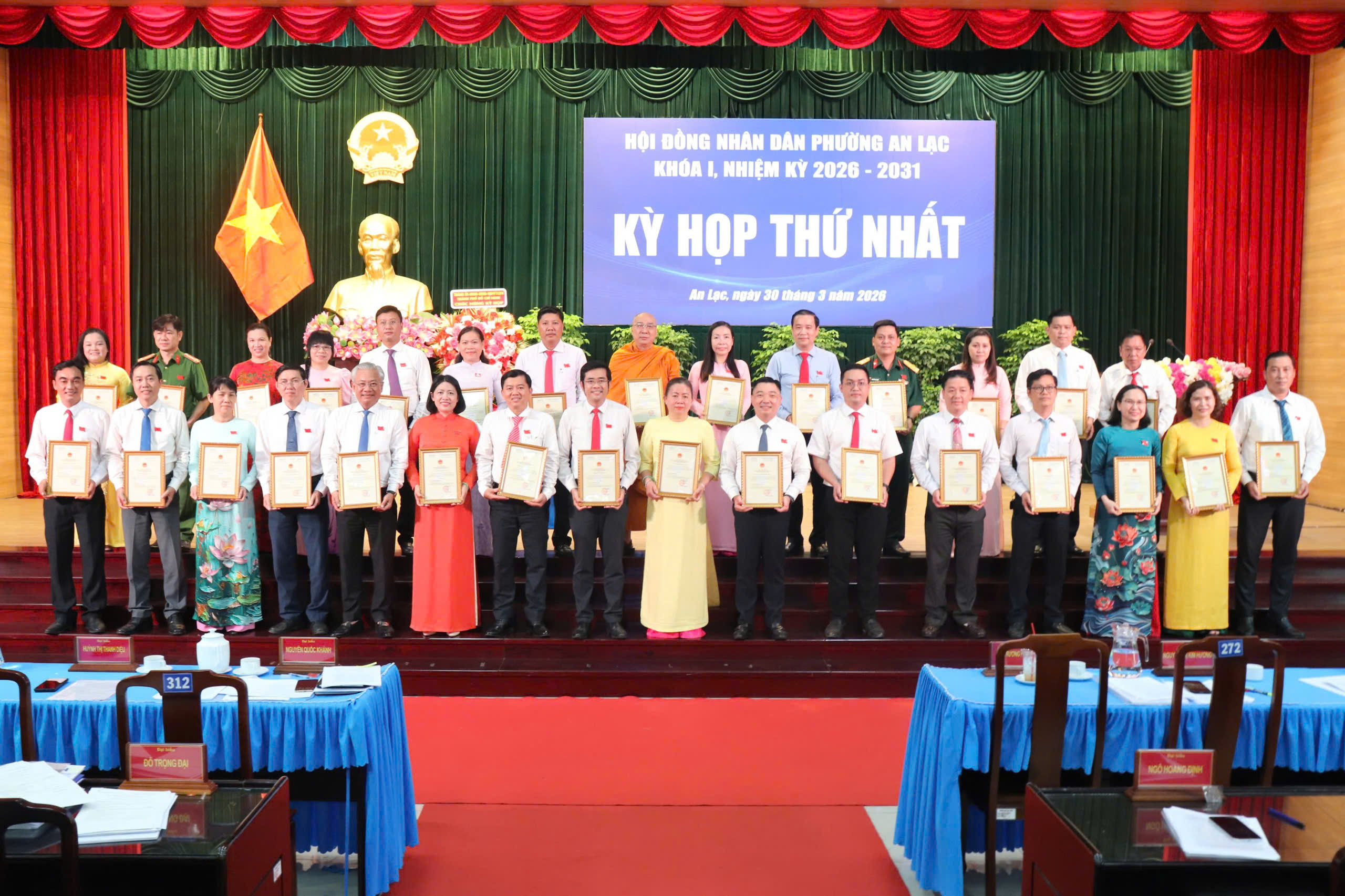 KỲ HỌP THỨ I, HỘI ĐỒNG NHÂN DÂN PHƯỜNG AN LẠC KHÓA I, NHIỆM KỲ 2026–2031