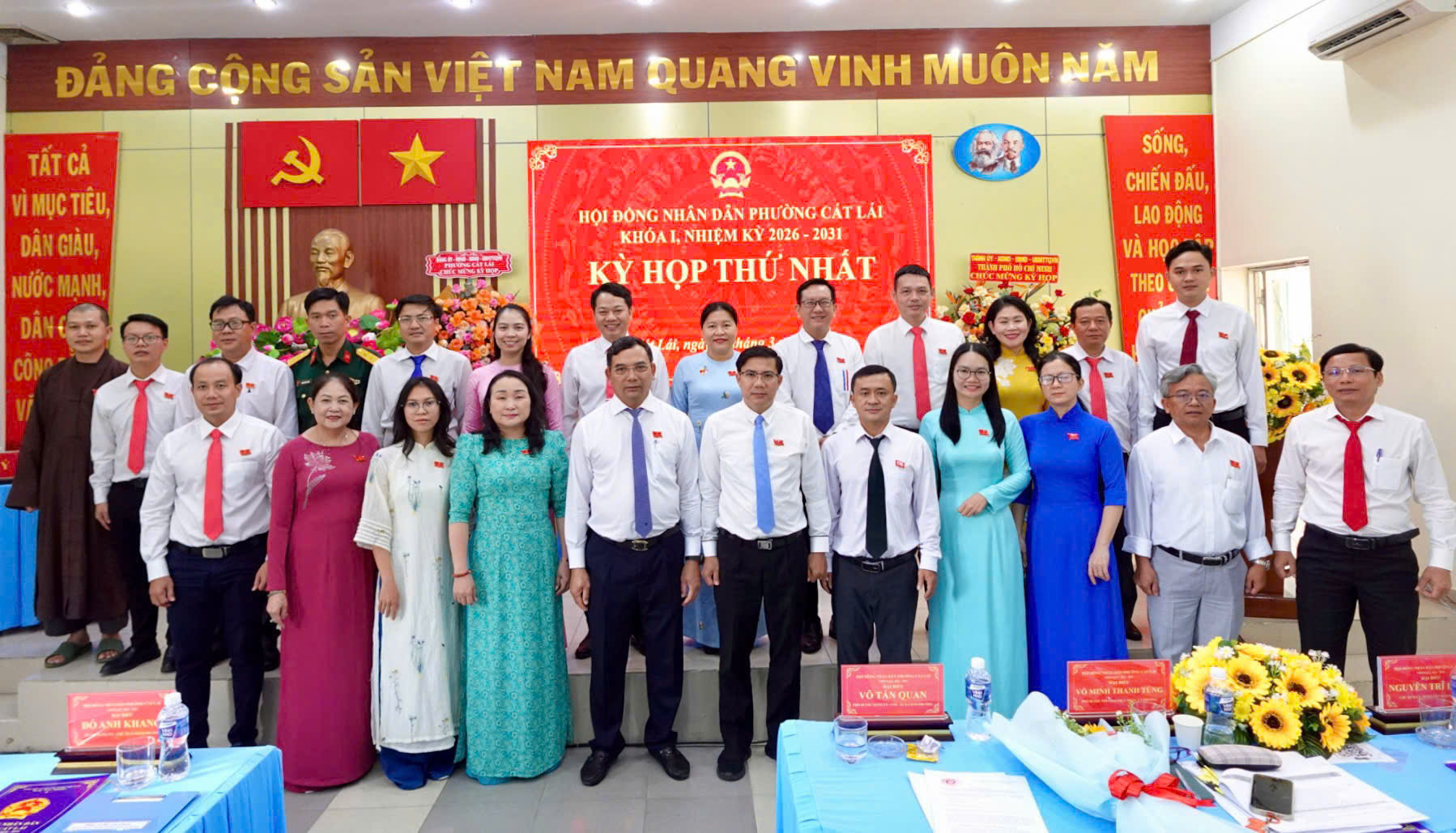 HĐND Phường Cát Lái: Tổ chức Kỳ họp thứ nhất Hội đồng nhân dân phường khóa I, nhiệm kỳ 2026 - 2031