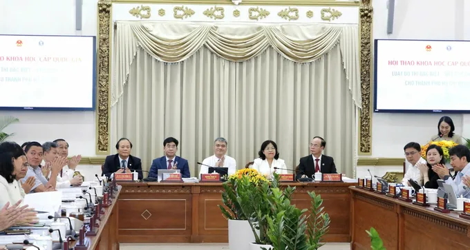 Đề xuất thể chế đột phá cho TPHCM trong Luật Đô thị đặc biệt