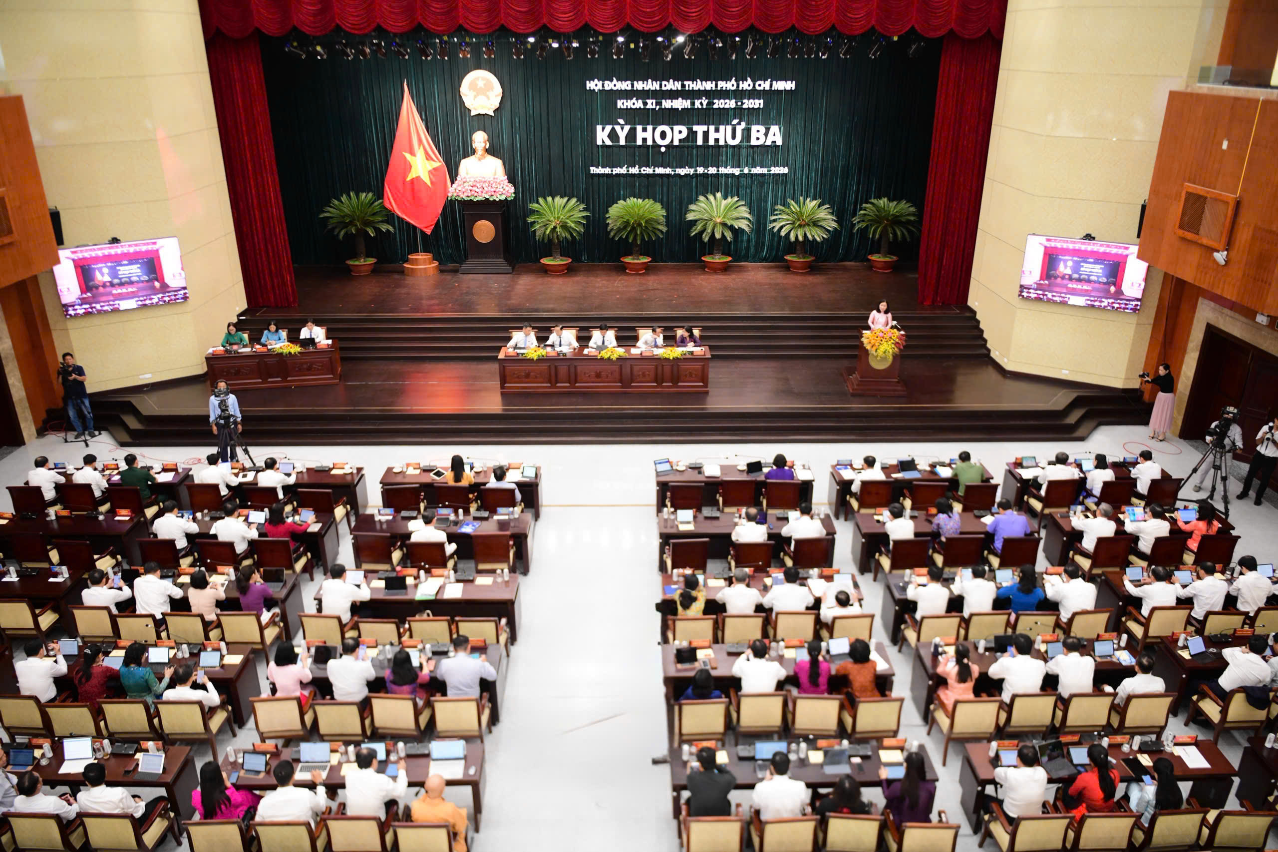 Kỳ họp thứ ba HĐND Thành phố Hồ Chí Minh khóa XI - Quyết nghị nhiều chính sách lớn, tạo động lực phát triển Thành phố trong giai đoạn mới