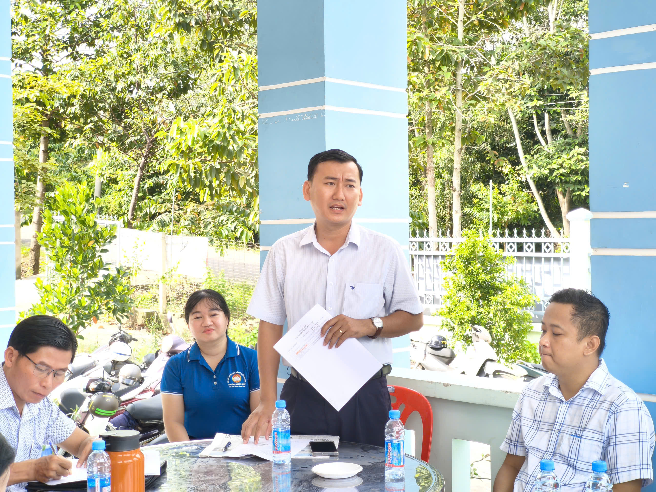 HĐND phường Chánh Hiệp giám sát công tác quản lý trật tự xây dựng, trật tự đô thị