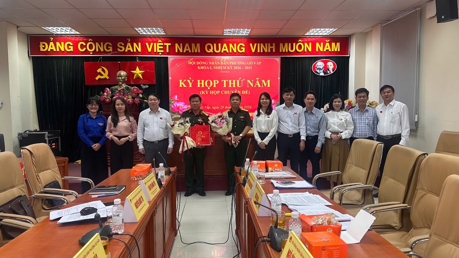HĐND PHƯỜNG GÒ VẤP TỔ CHỨC KỲ HỌP THỨ NĂM (KỲ HỌP CHUYÊN ĐỀ), KHÓA I, NHIỆM KỲ 2026 - 2031