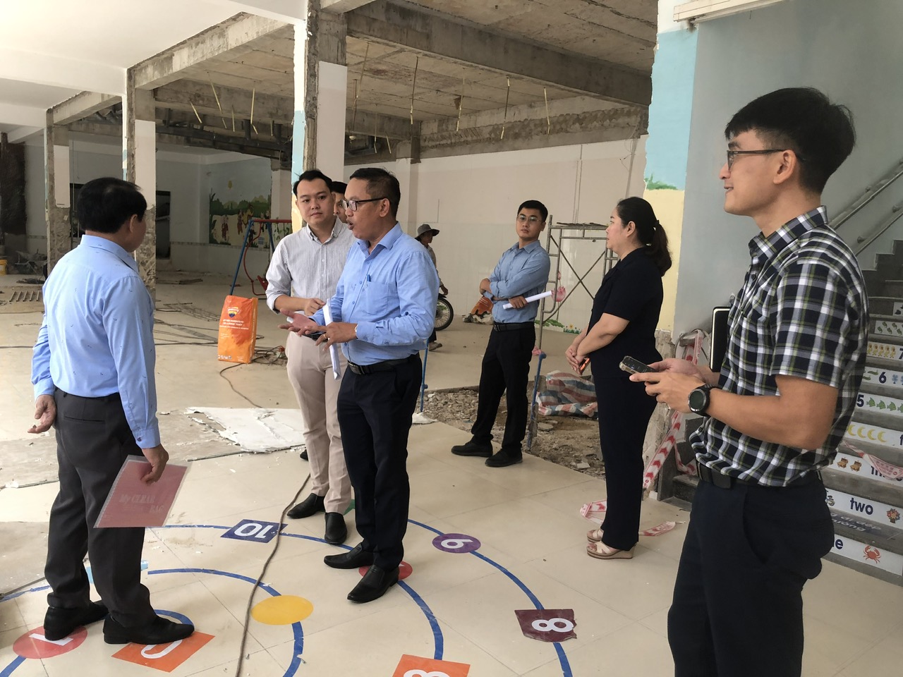 HĐND phường Tam Thắng giám sát công tác sửa chữa, cải tạo các trường học trên địa bàn