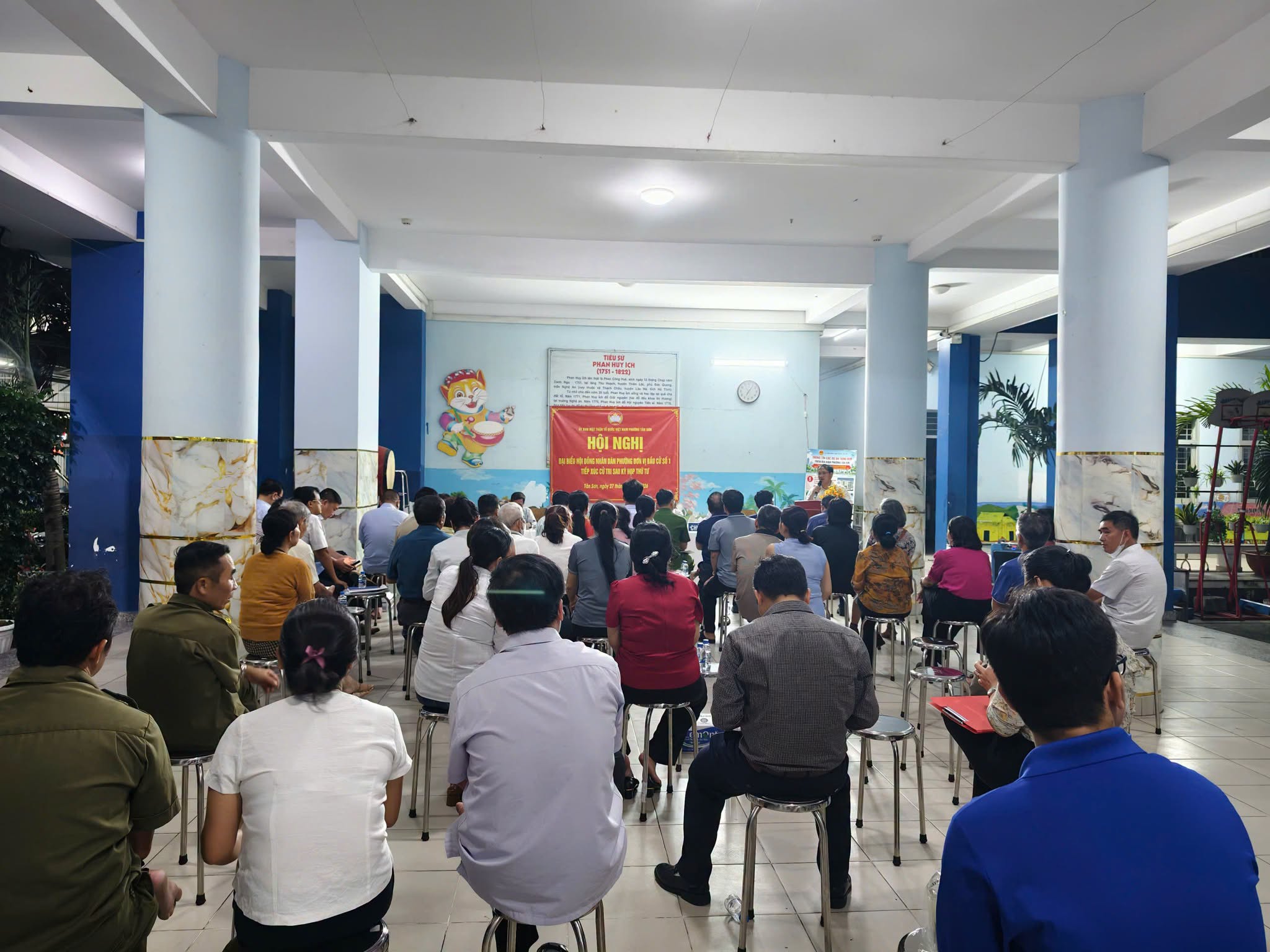 HỘI NGHỊ TIẾP XÚC CỬ TRI TRƯỚC KỲ HỌP THỨ TƯ CỦA TỔ ĐẠI BIỂU SỐ 01 HỘI ĐỒNG NHÂN DÂN PHƯỜNG TÂN SƠN, KHÓA I, NHIỆM KỲ 2026-2031