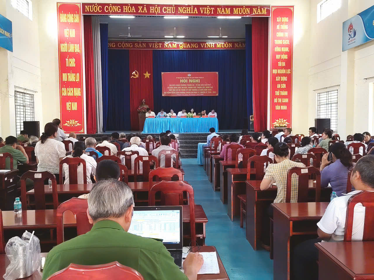 Tổ Đại biểu số 01 HĐND phường Thuận An tiếp xúc cử tri sau kỳ họp thứ ba HĐND phường khóa II, nhiệm kỳ 2026-2031