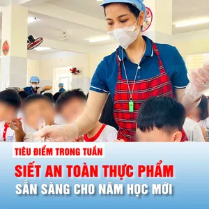 SIẾT AN TOÀN THỰC PHẨM, SẴN SÀNG CHO NĂM HỌC MỚI